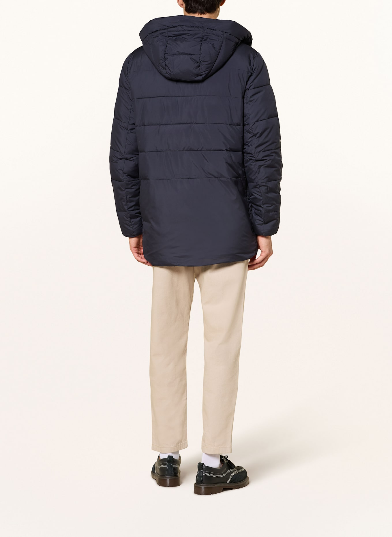 KnowledgeCotton Apparel Steppjacke: DUNKELBLAU