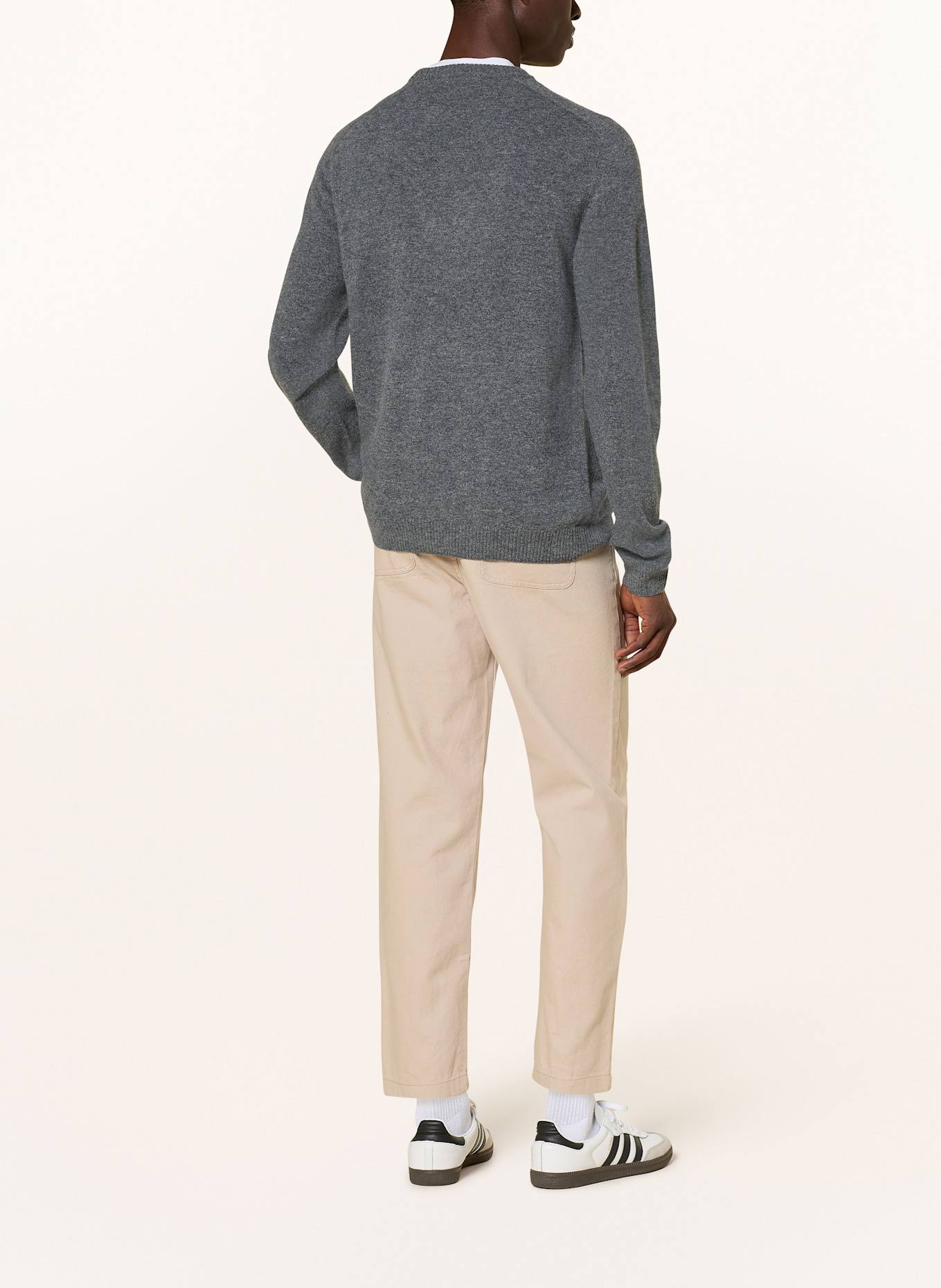 KnowledgeCotton Apparel Pullover: GRAU