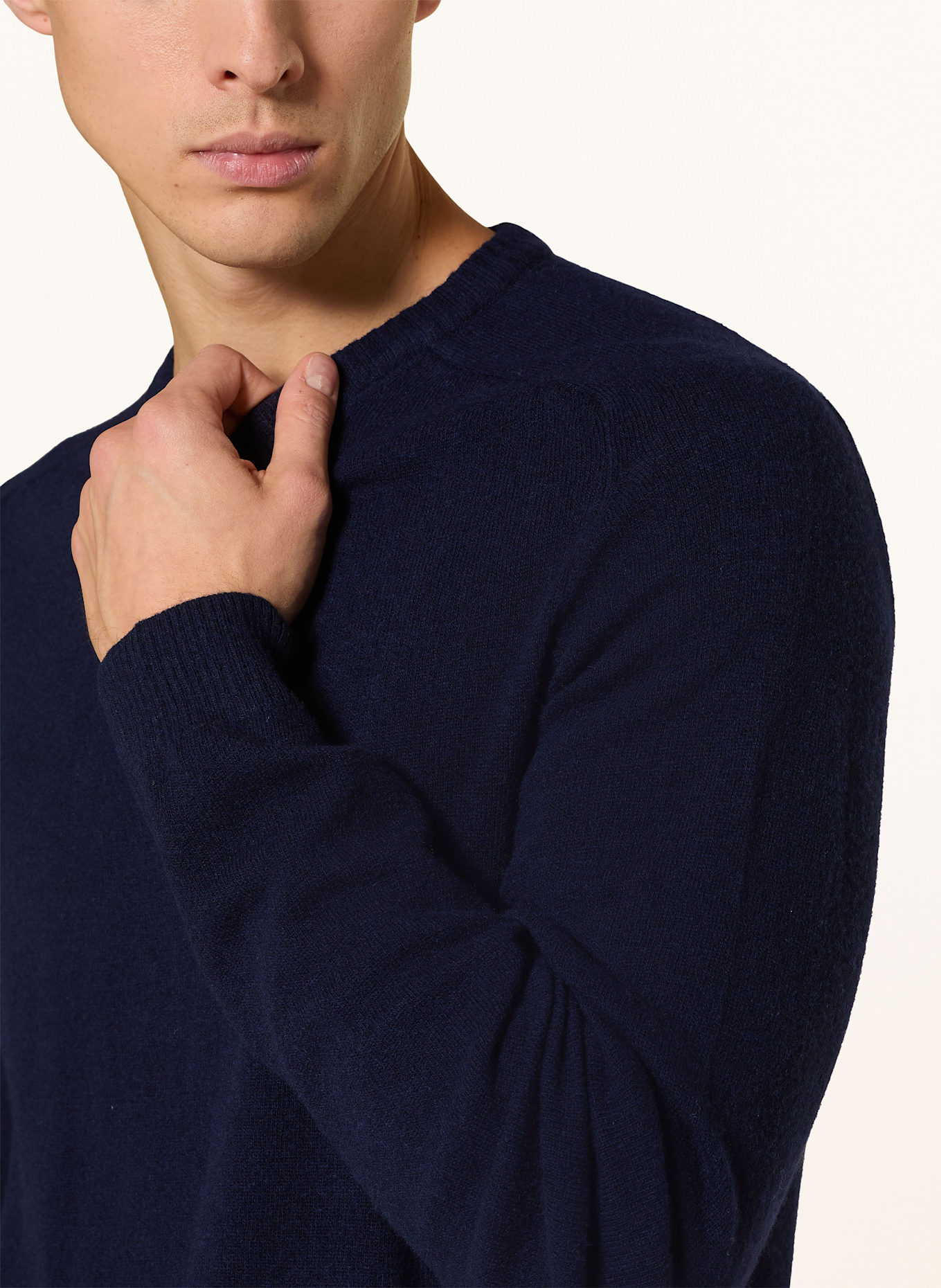 KnowledgeCotton Apparel Pullover: DUNKELBLAU