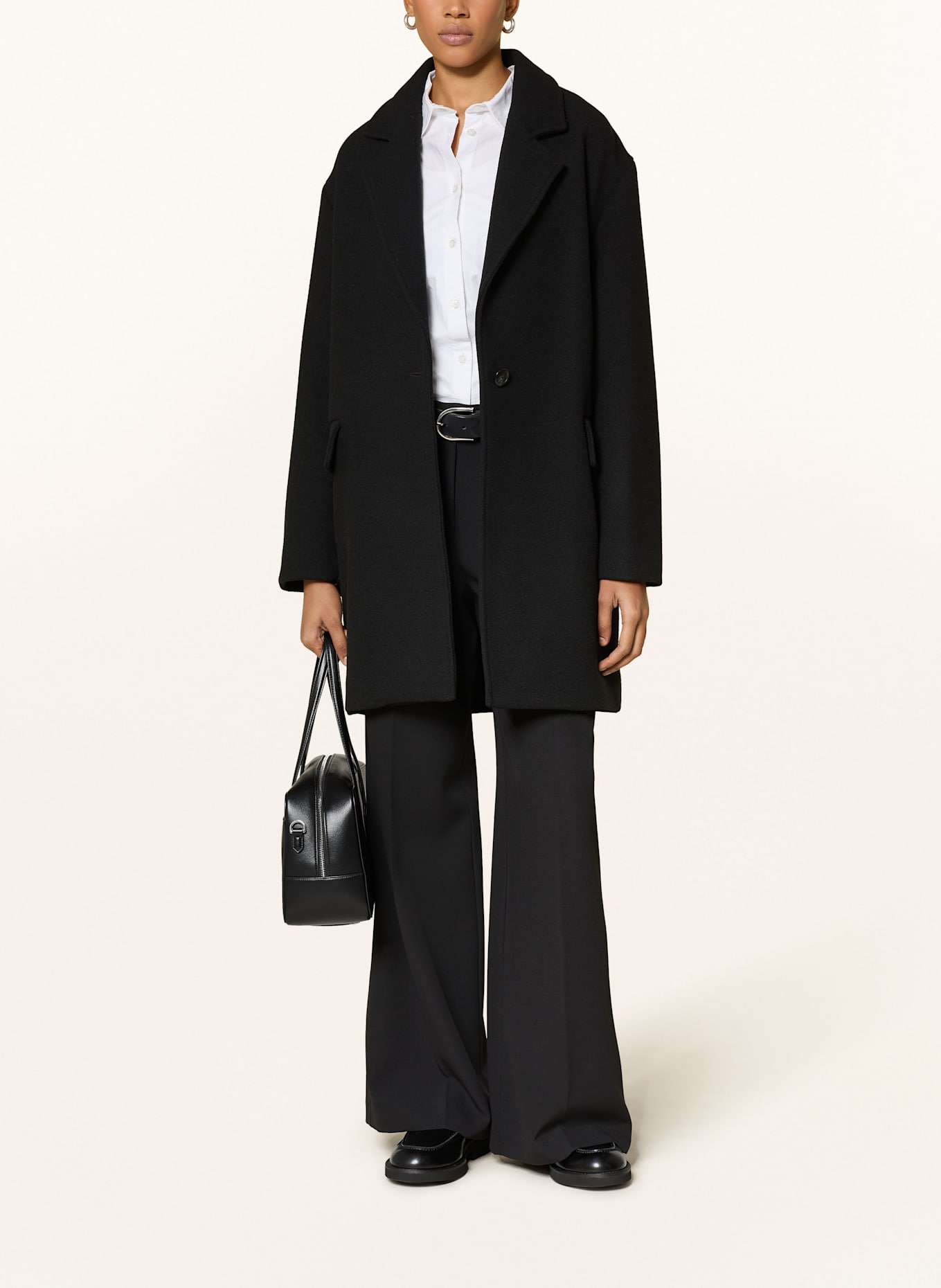 BOSS Mantel CALESARA: SCHWARZ