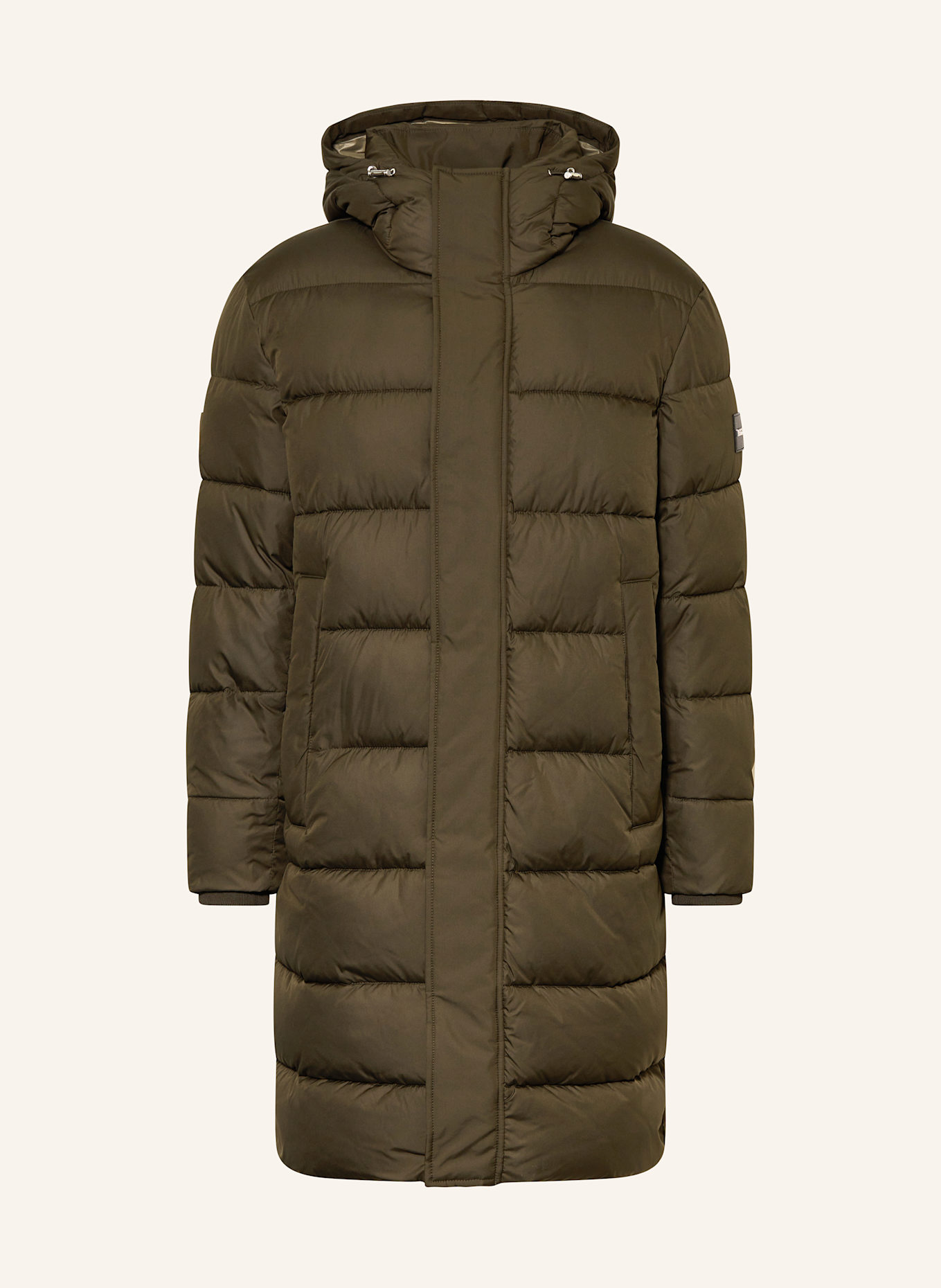 BOSS Steppmantel CENUTO: DUNKELGRÜN