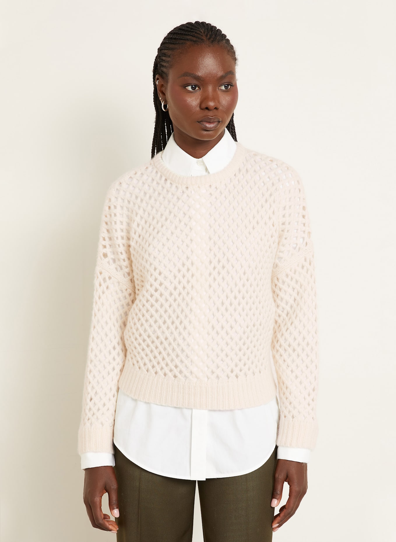 Max Mara Cashmere-Pullover ESSEN: CREME