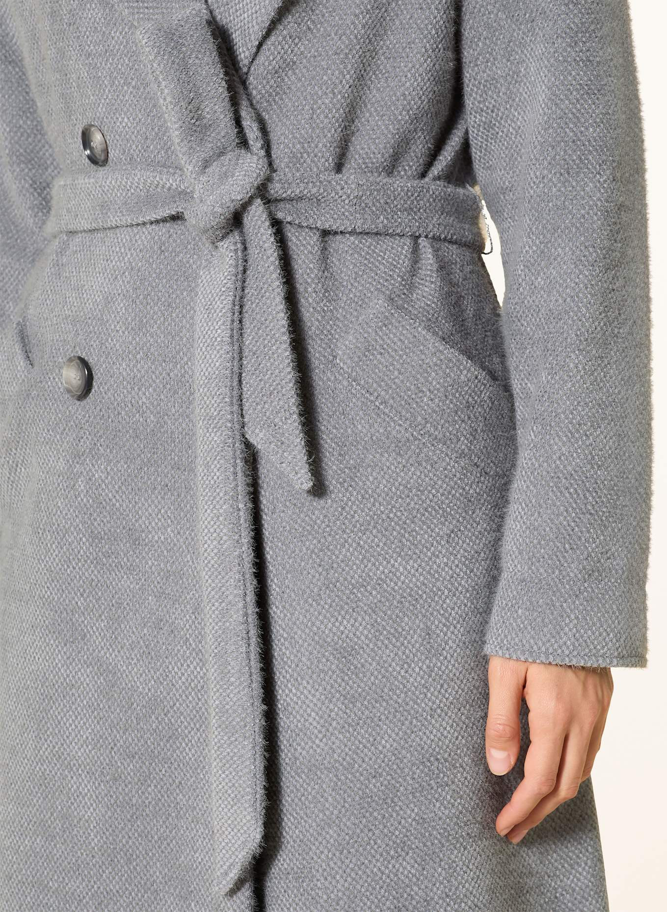 Betty Barclay Mantel: HELLGRAU