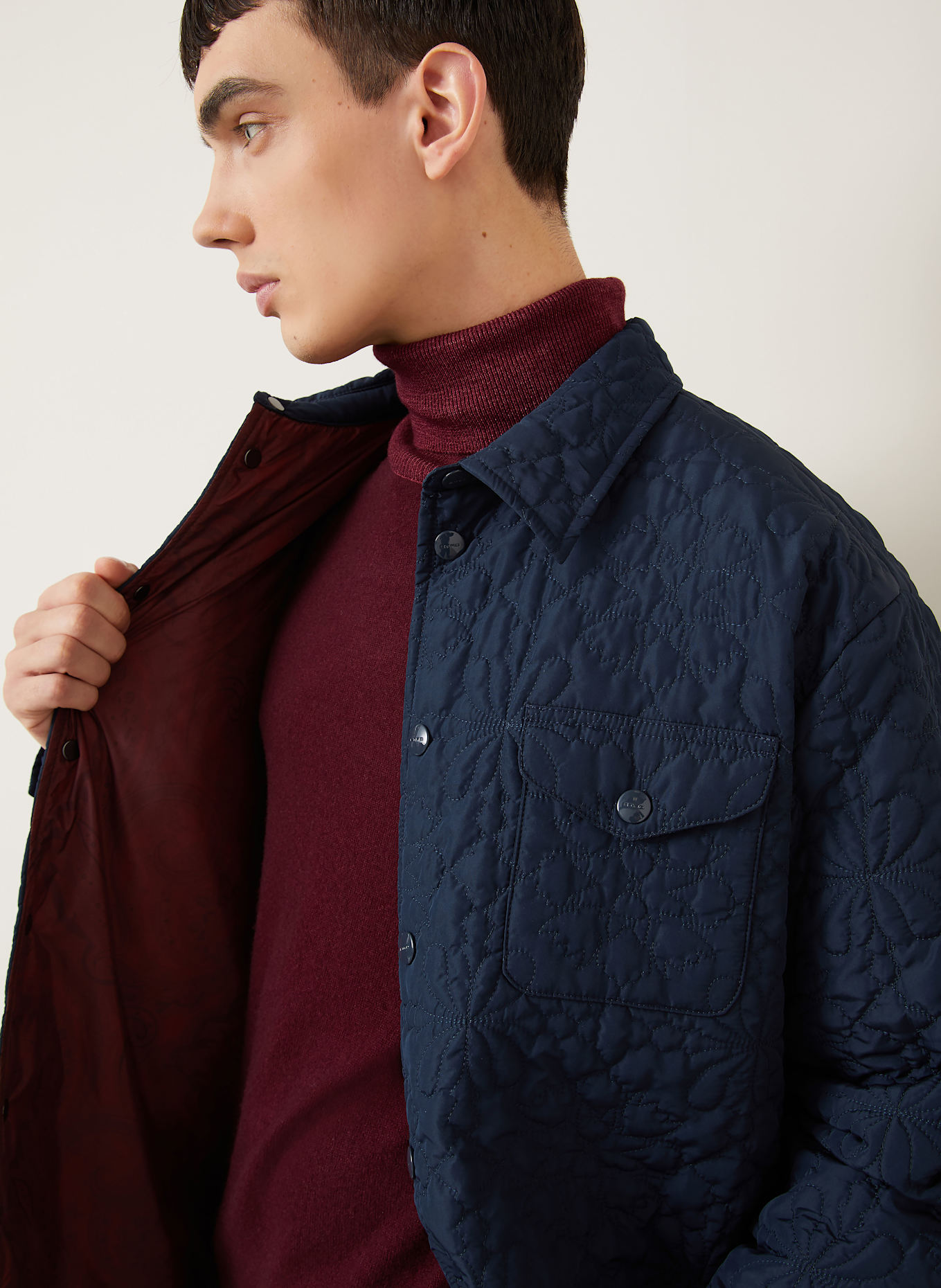 ETRO Jacke: DUNKELBLAU