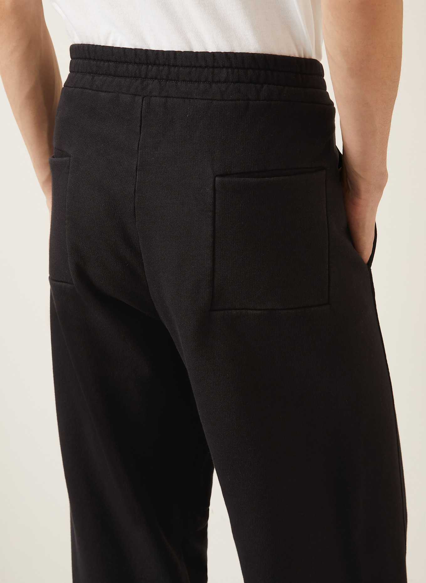 DOLCE & GABBANA Spodnie dresowe: CZARNY