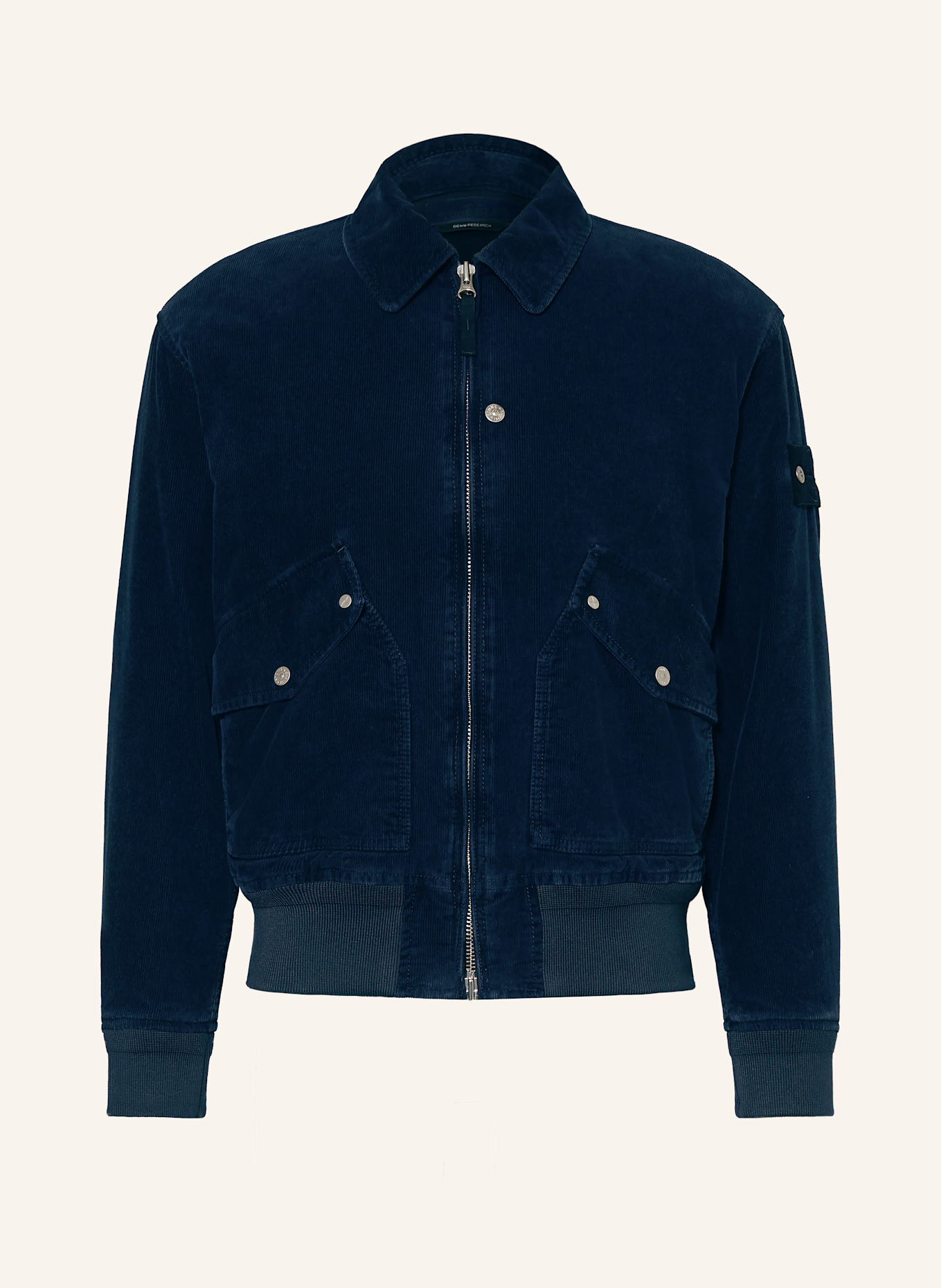 STONE ISLAND Cordjacke DENIM PROJECT: DUNKELBLAU
