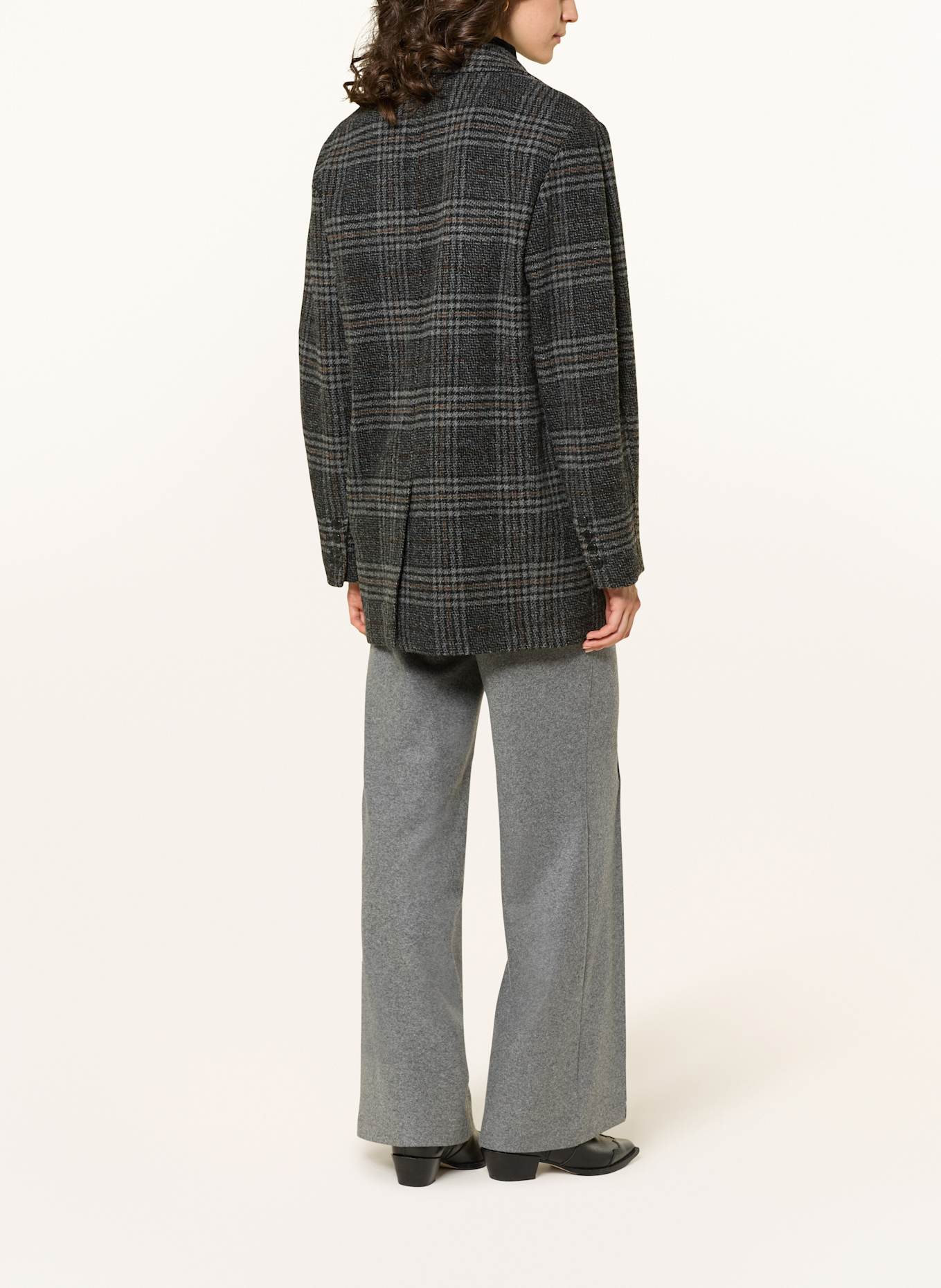 CAMBIO Marlenehose AVA aus Jersey: GRAU