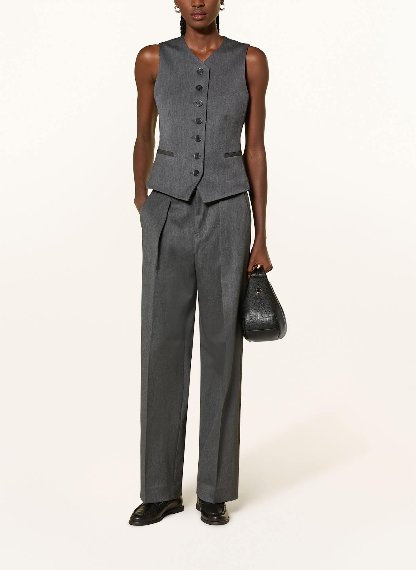 InWear Blazerweste BRUNILDAIW: DUNKELGRAU