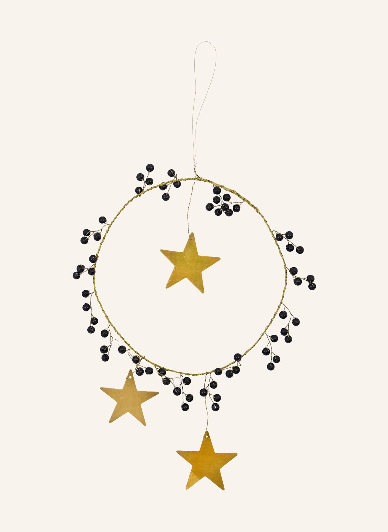 house doctor Dekoanhänger HDSTAR: GOLD / SCHWARZ