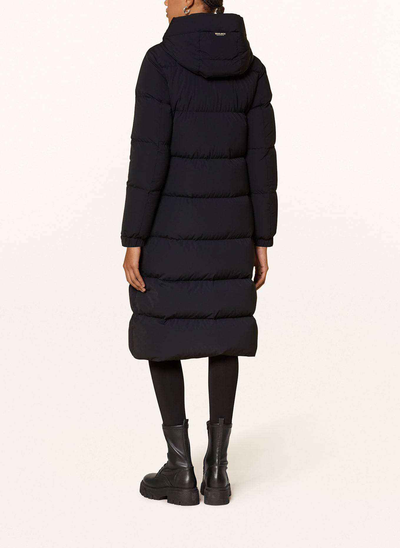 WOOLRICH Daunenmantel: SCHWARZ