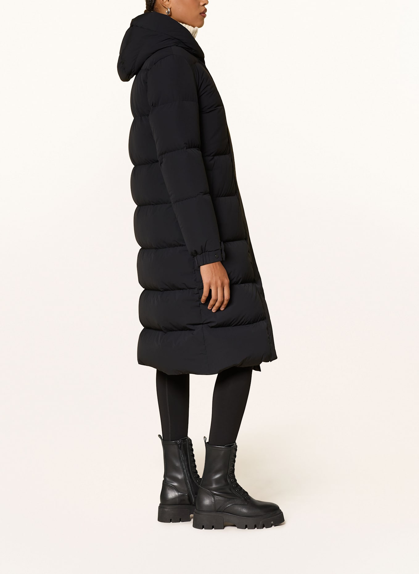 WOOLRICH Daunenmantel: SCHWARZ