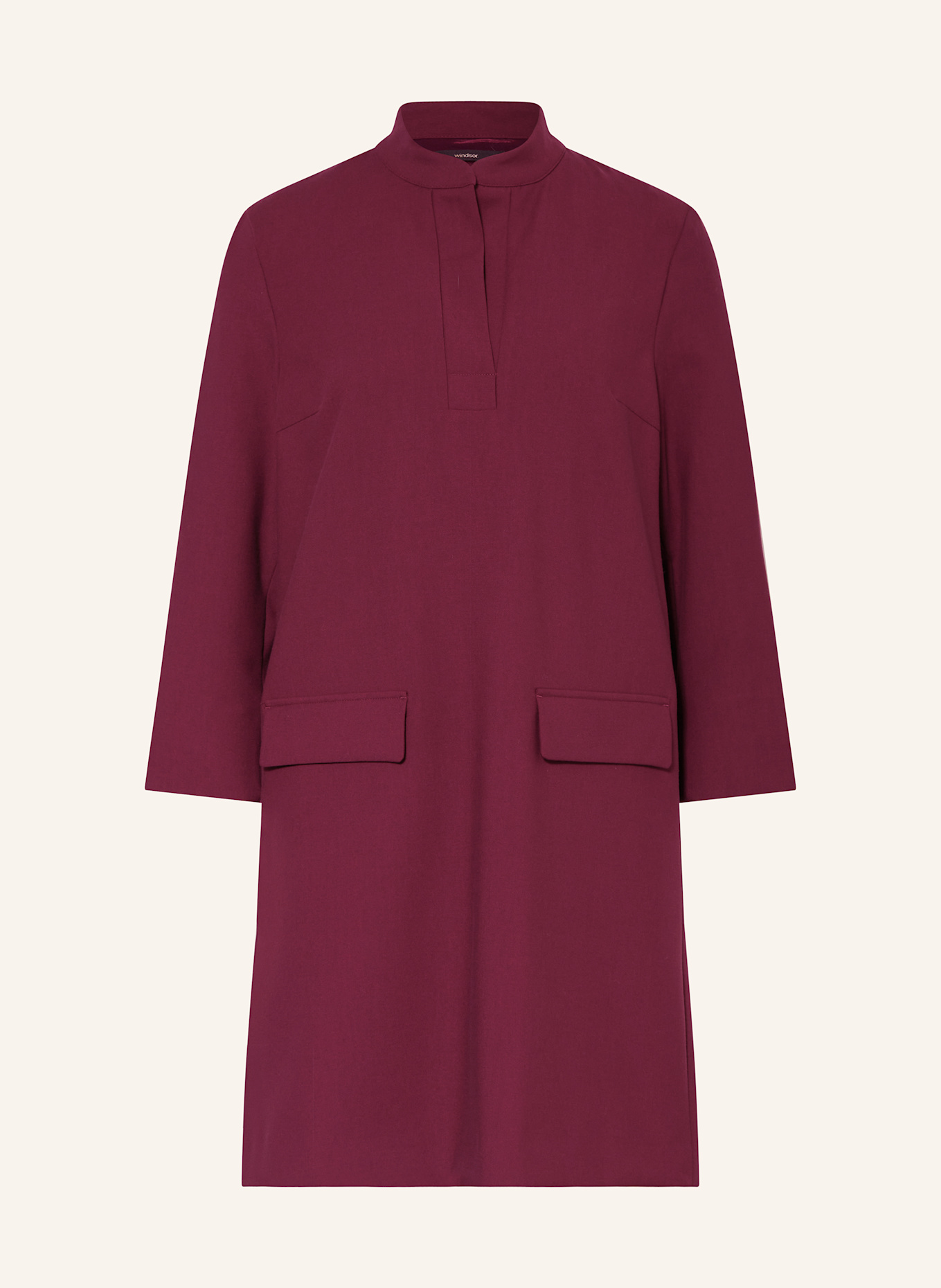 windsor. Kleid: DUNKELROT