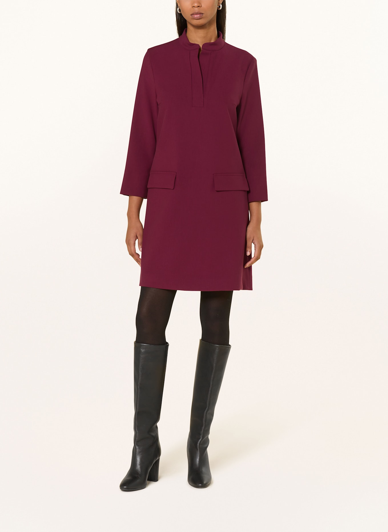 windsor. Kleid: DUNKELROT