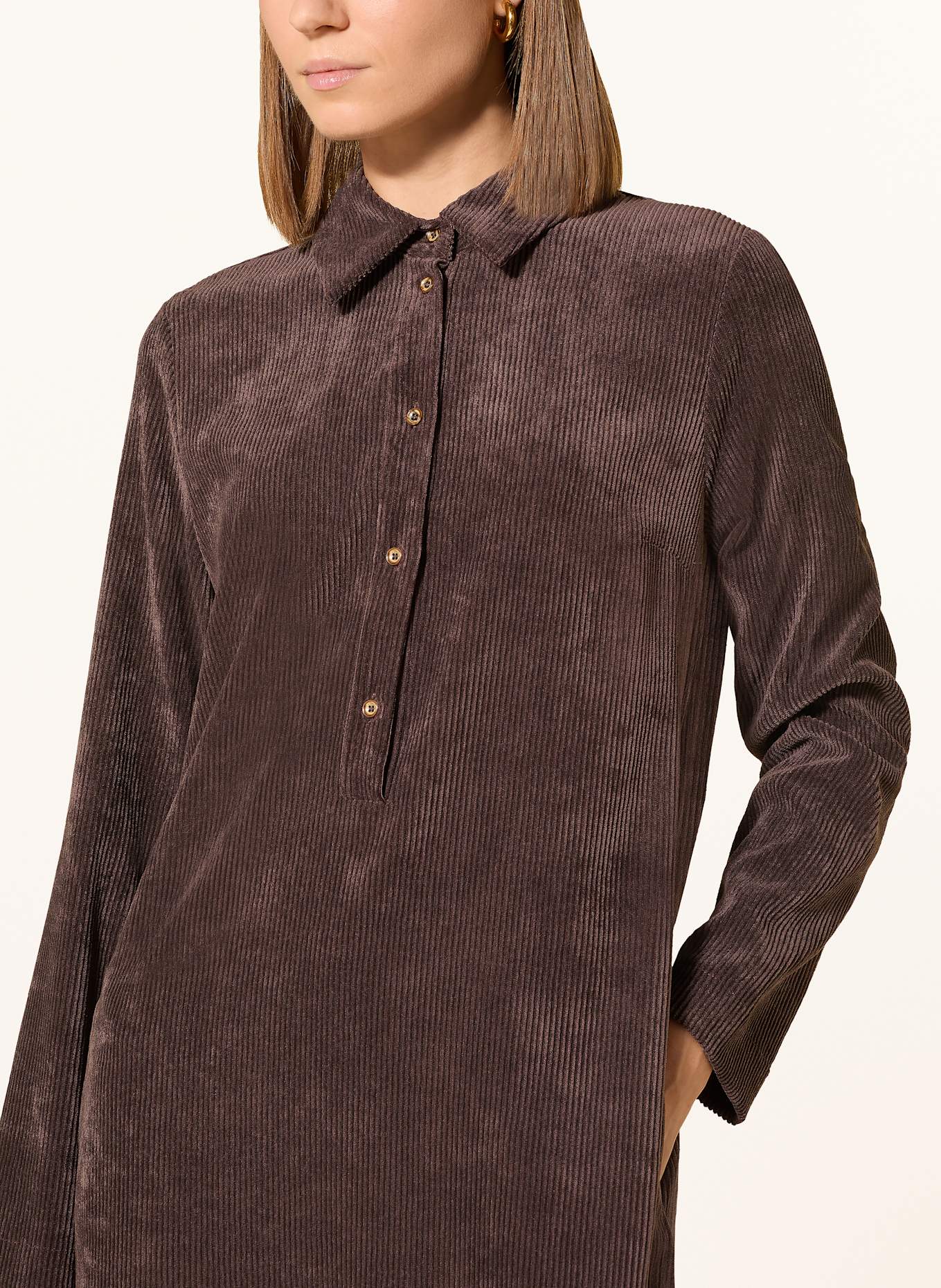 CINQUE Cordkleid CIDANIELA: DUNKELBRAUN