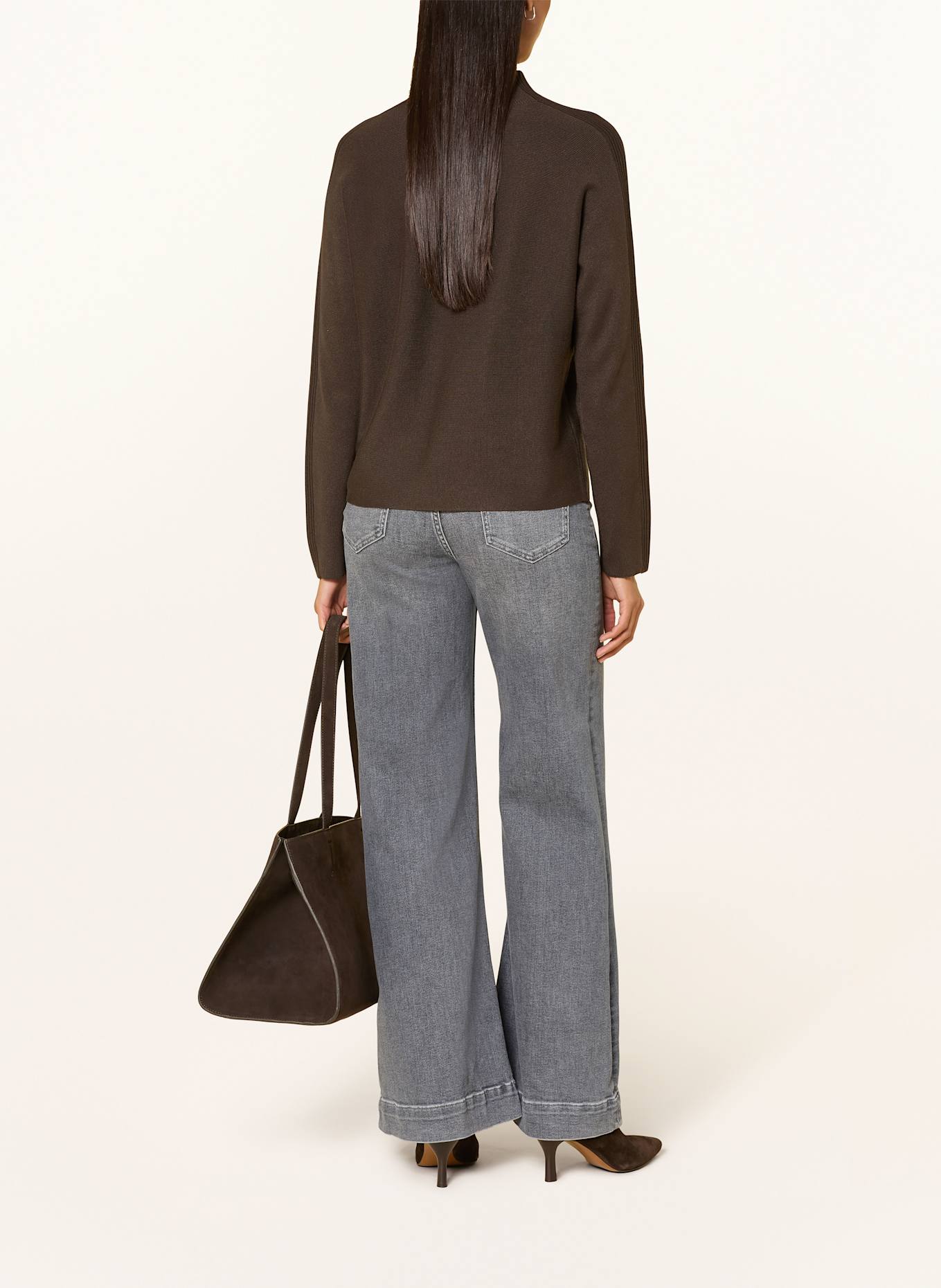 comma Pullover: DUNKELBRAUN