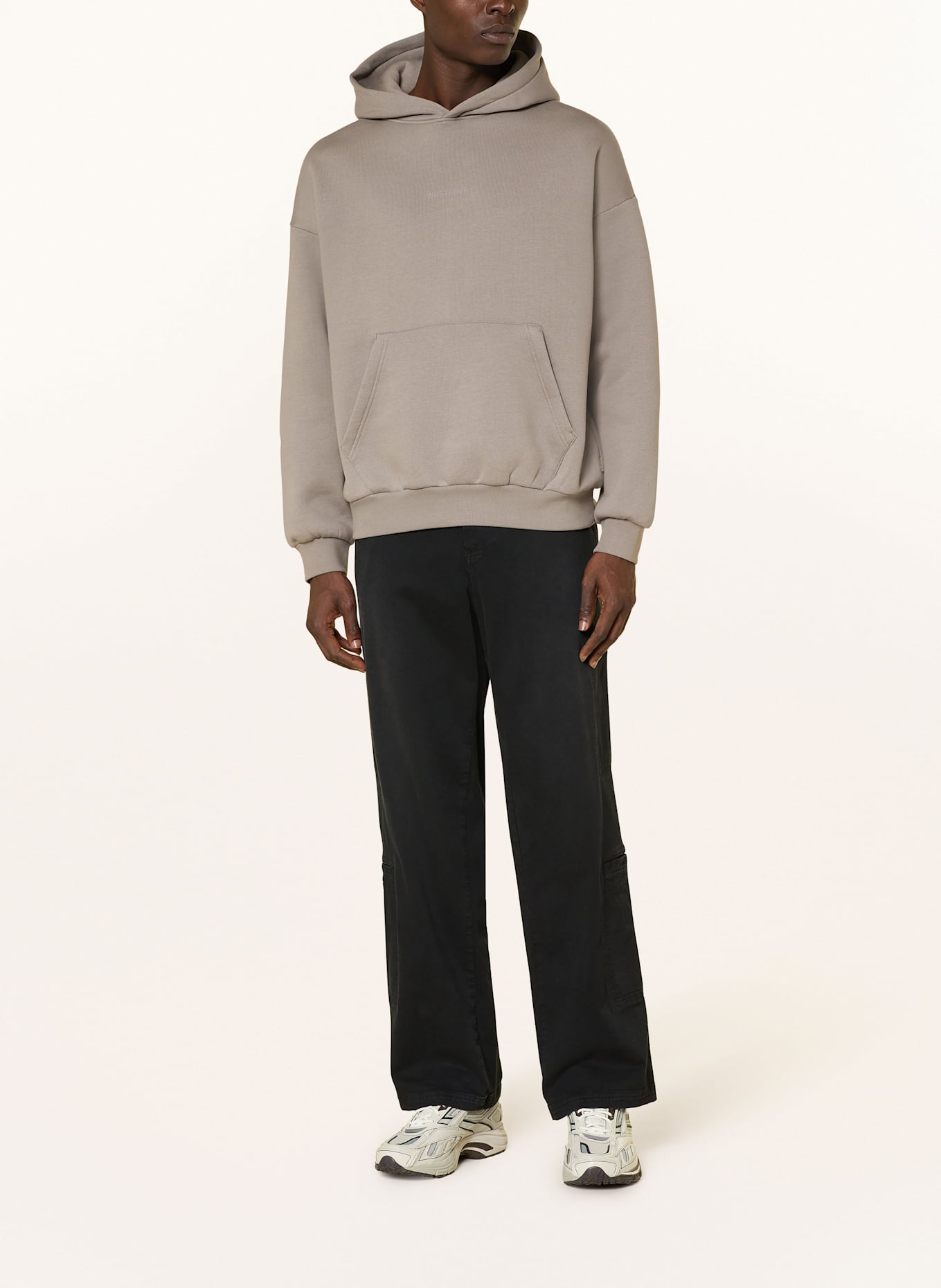 WRSTBHVR Hoodie ONRO V2: HELLGRAU