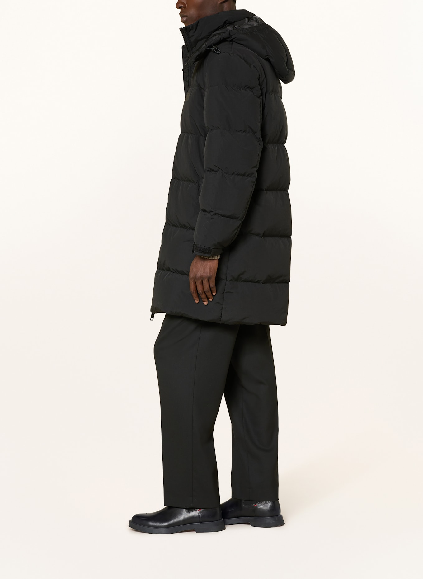 HUGO Daunenparka MAGNUSO: SCHWARZ