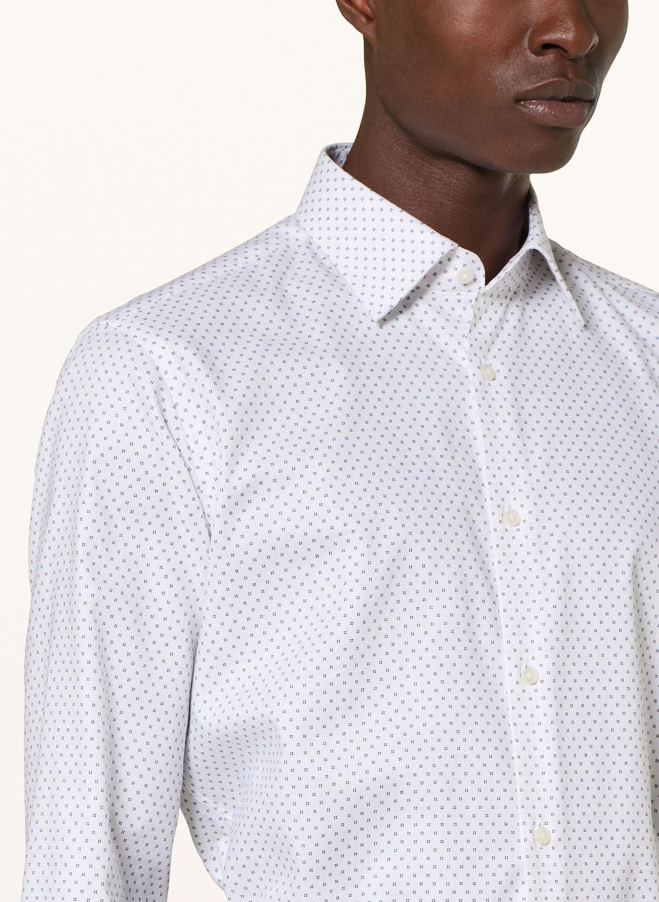 BOSS Hemd JOE Regular Fit: WEISS