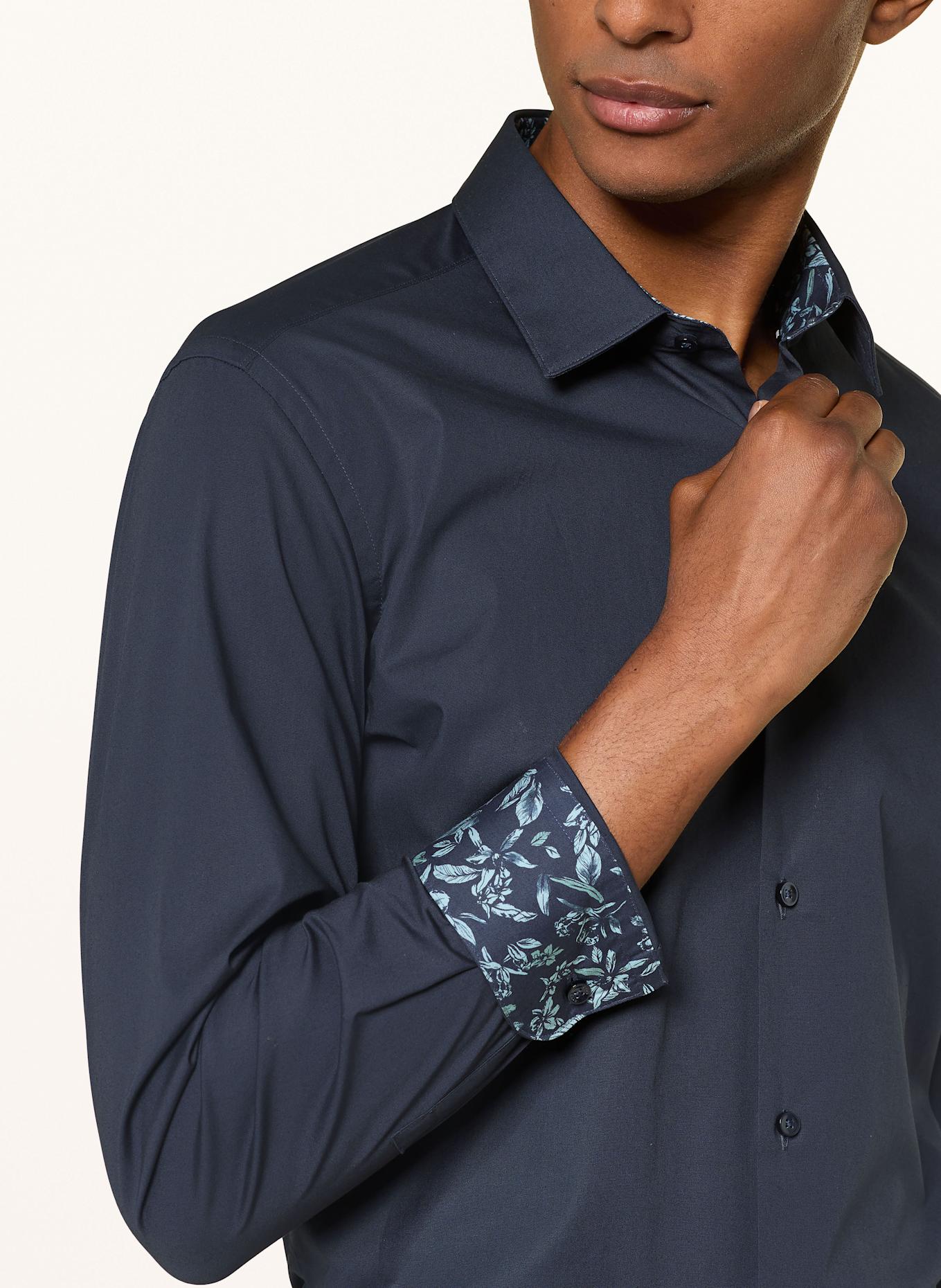 BOSS Hemd HANK Slim Fit: DUNKELBLAU