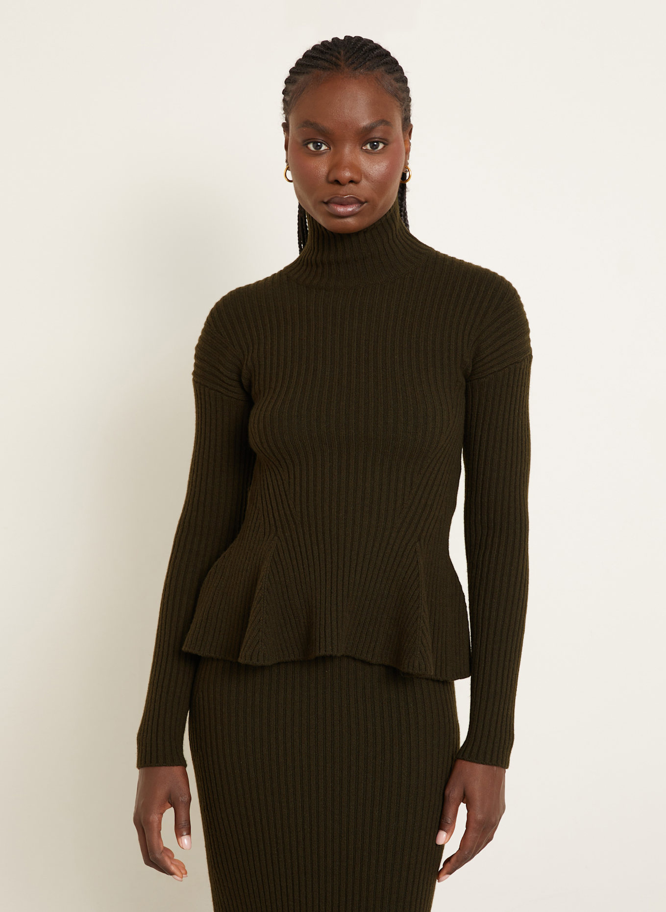 Max Mara Sweter BOLSENA1234: CIEMNOZIELONY