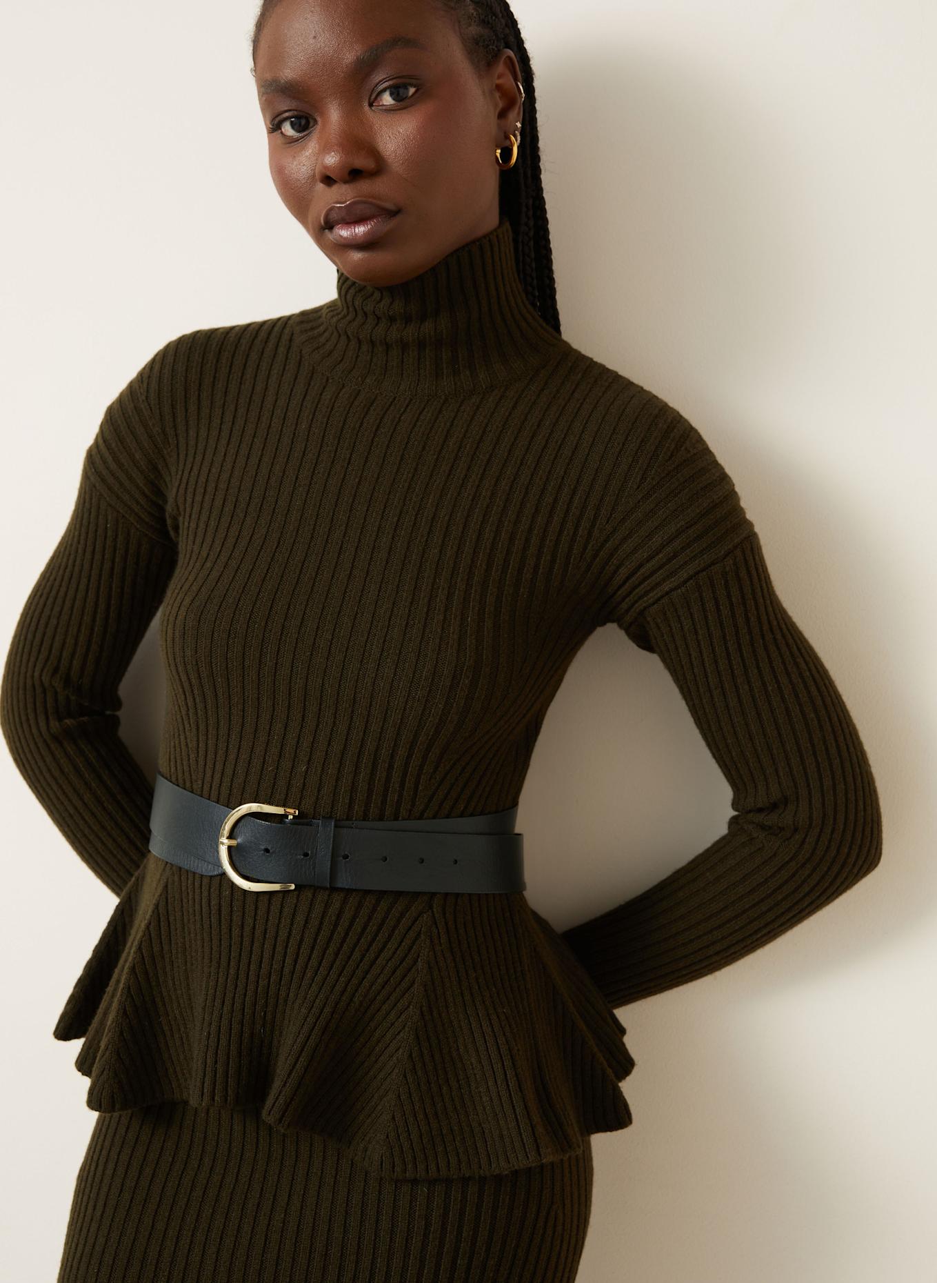 Max Mara Sweter BOLSENA1234: CIEMNOZIELONY