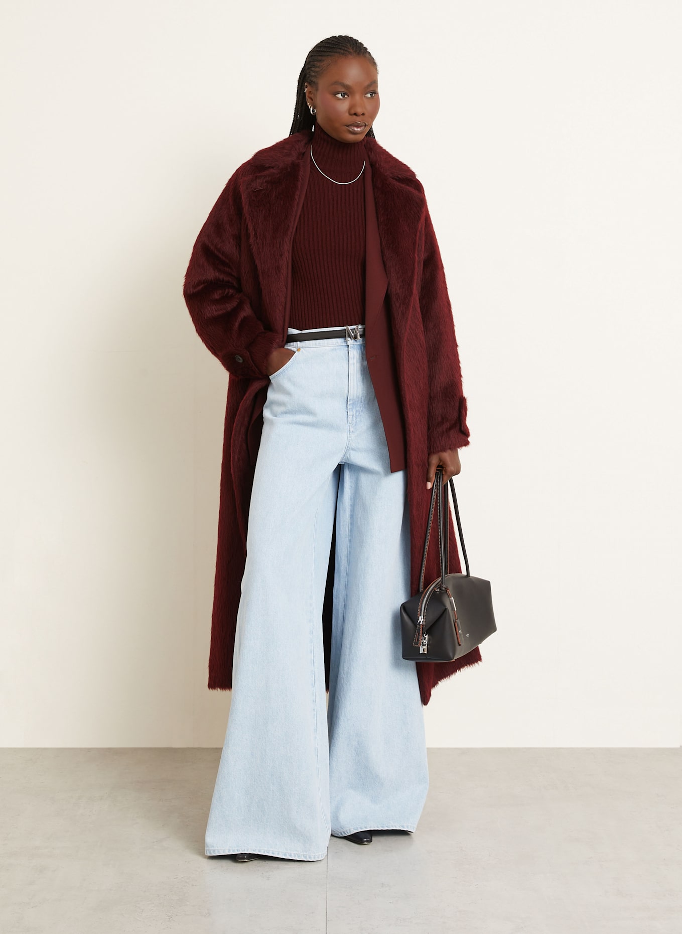 Max Mara Pullover ARAL1234: DUNKELROT