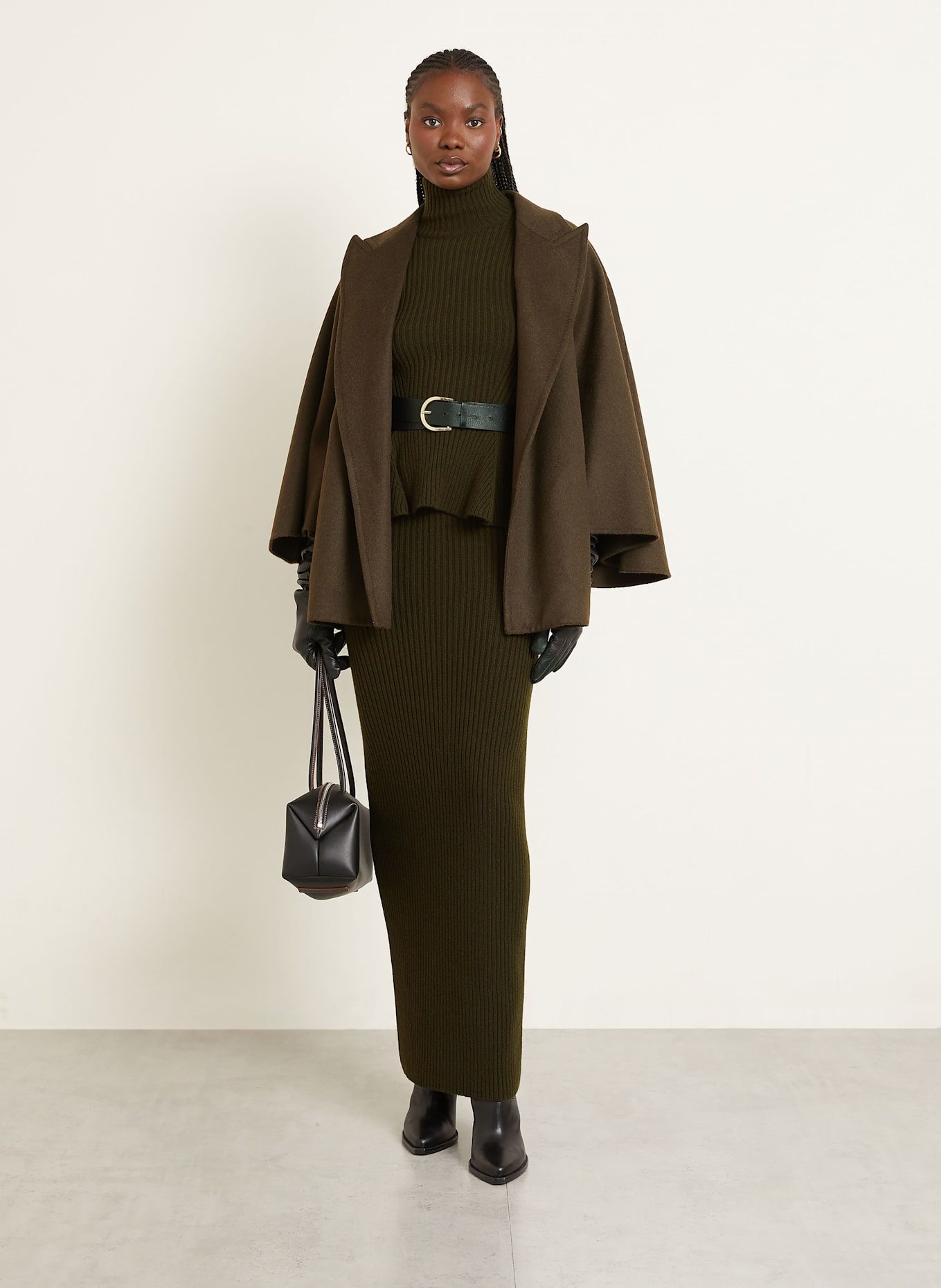 Max Mara Strickrock BORIS1234: DUNKELBRAUN