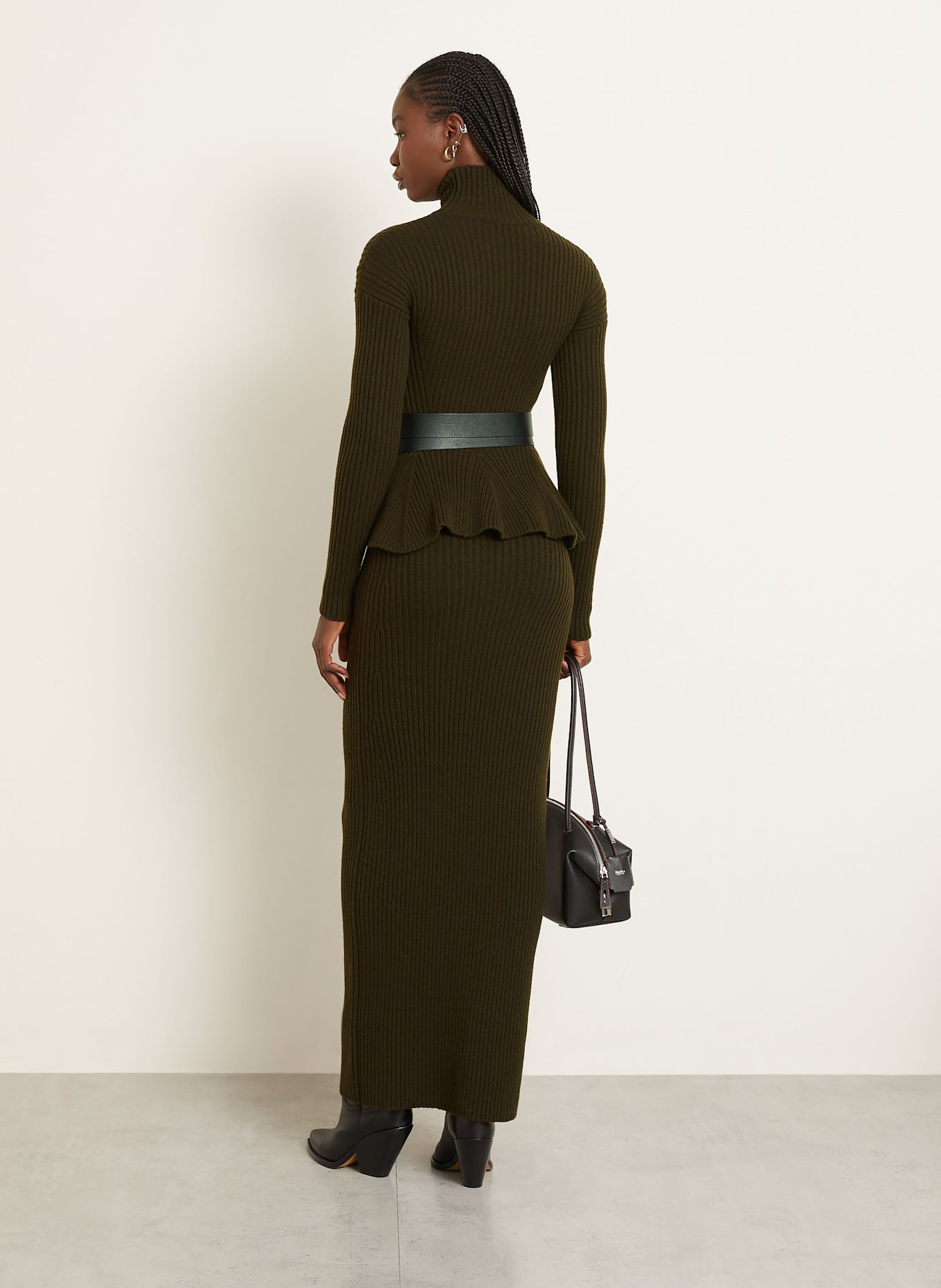 Max Mara Strickrock BORIS1234: DUNKELBRAUN