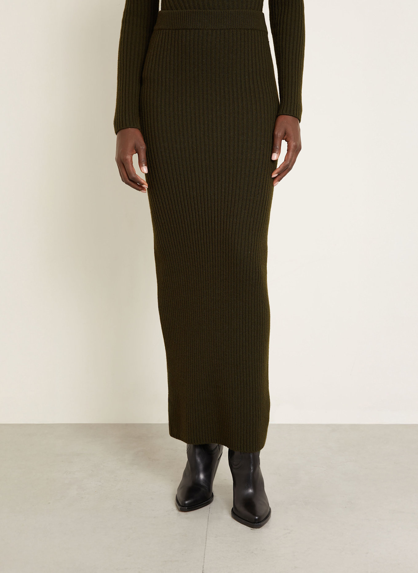 Max Mara Strickrock BORIS1234: DUNKELBRAUN