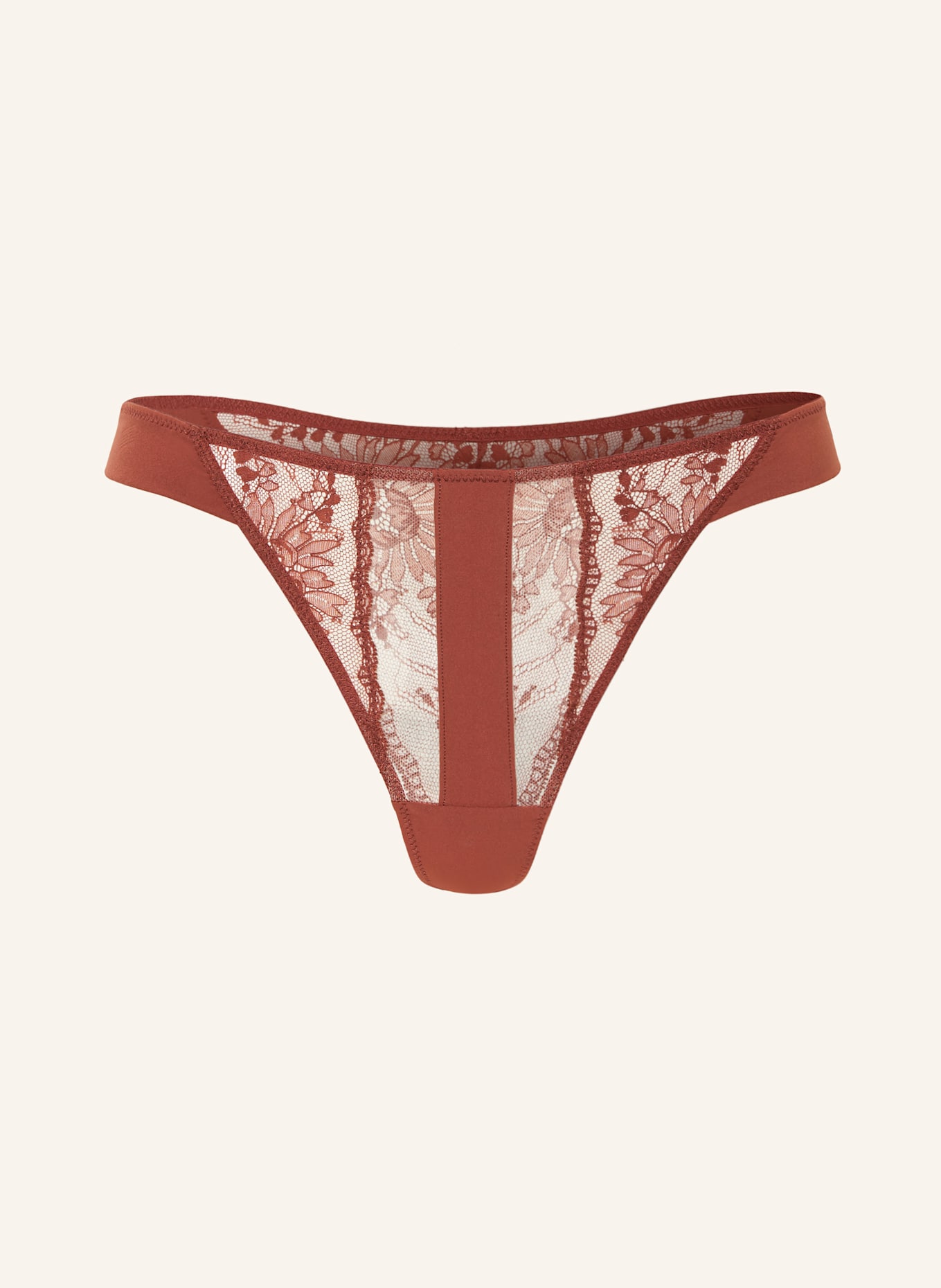 LIVY Thong MIDNIGHT KISS: COGNAC