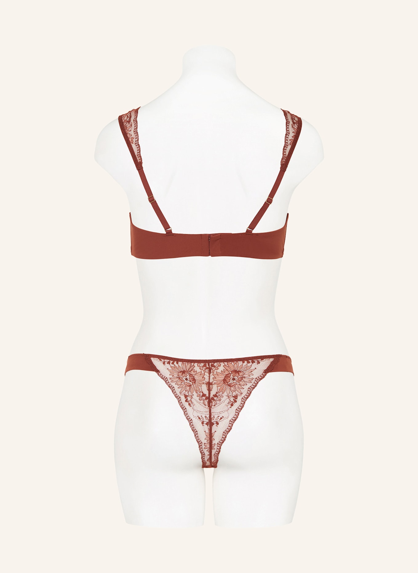 LIVY Thong MIDNIGHT KISS: COGNAC