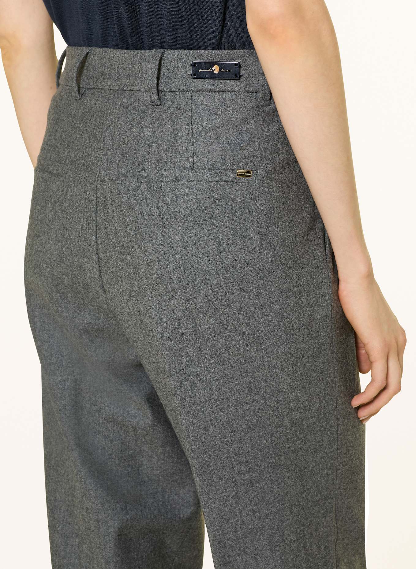 pamela henson Flanellhose: GRAU