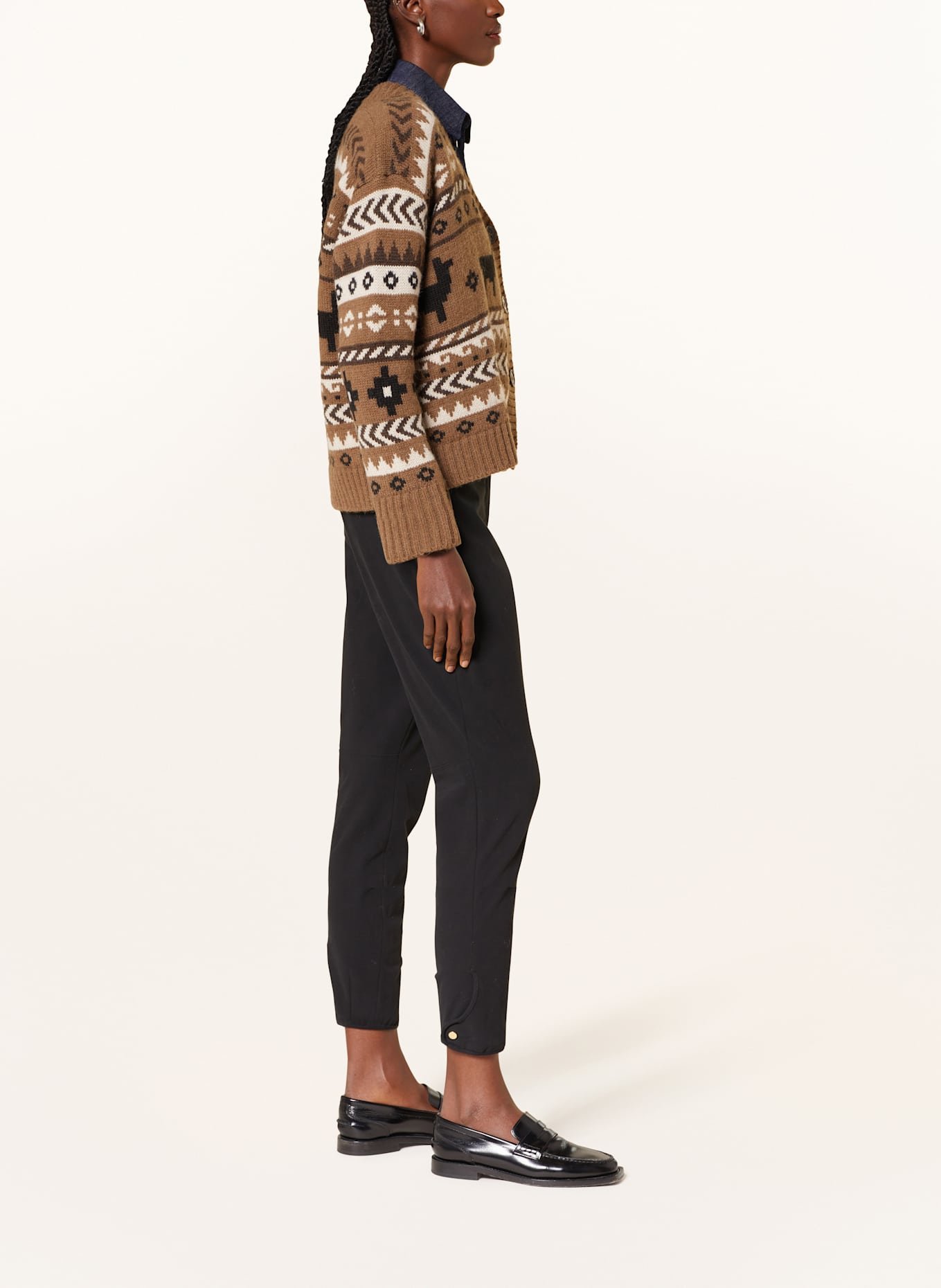 pamela henson 7/8-Hose: SCHWARZ