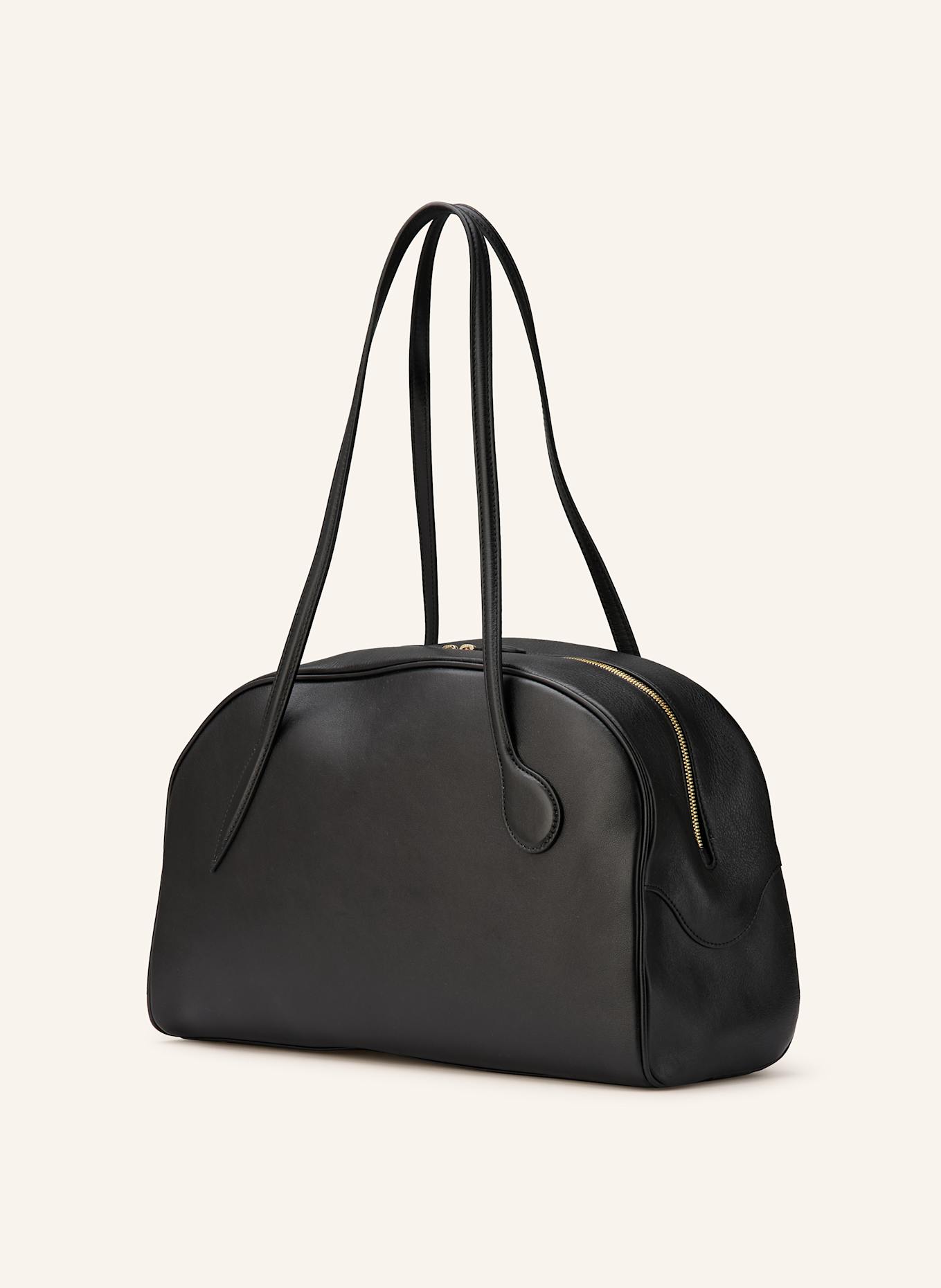 LIFFNER Schultertasche BOWLING: SCHWARZ