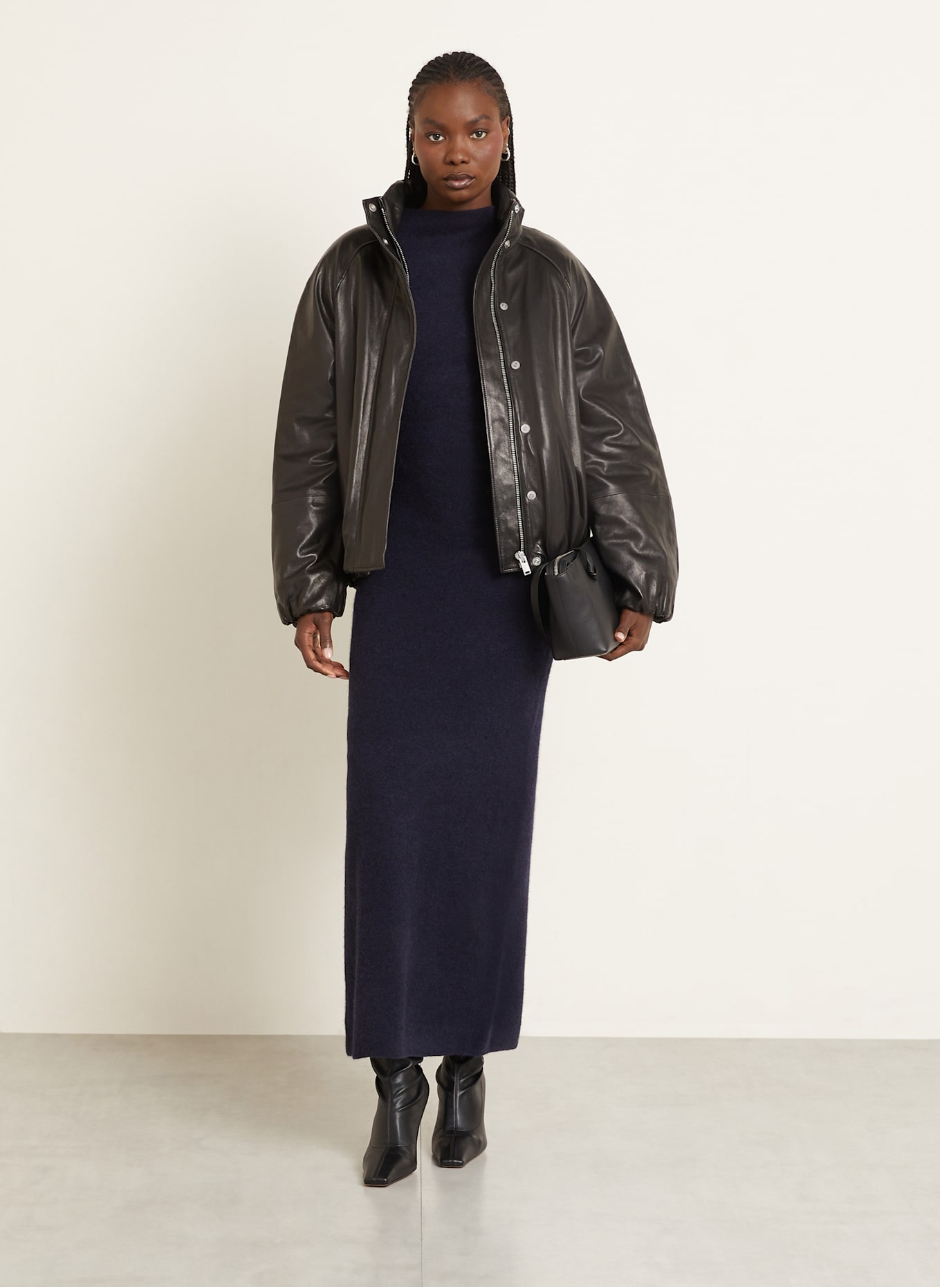 Proenza Schouler Strickkleid ABIE: DUNKELBLAU