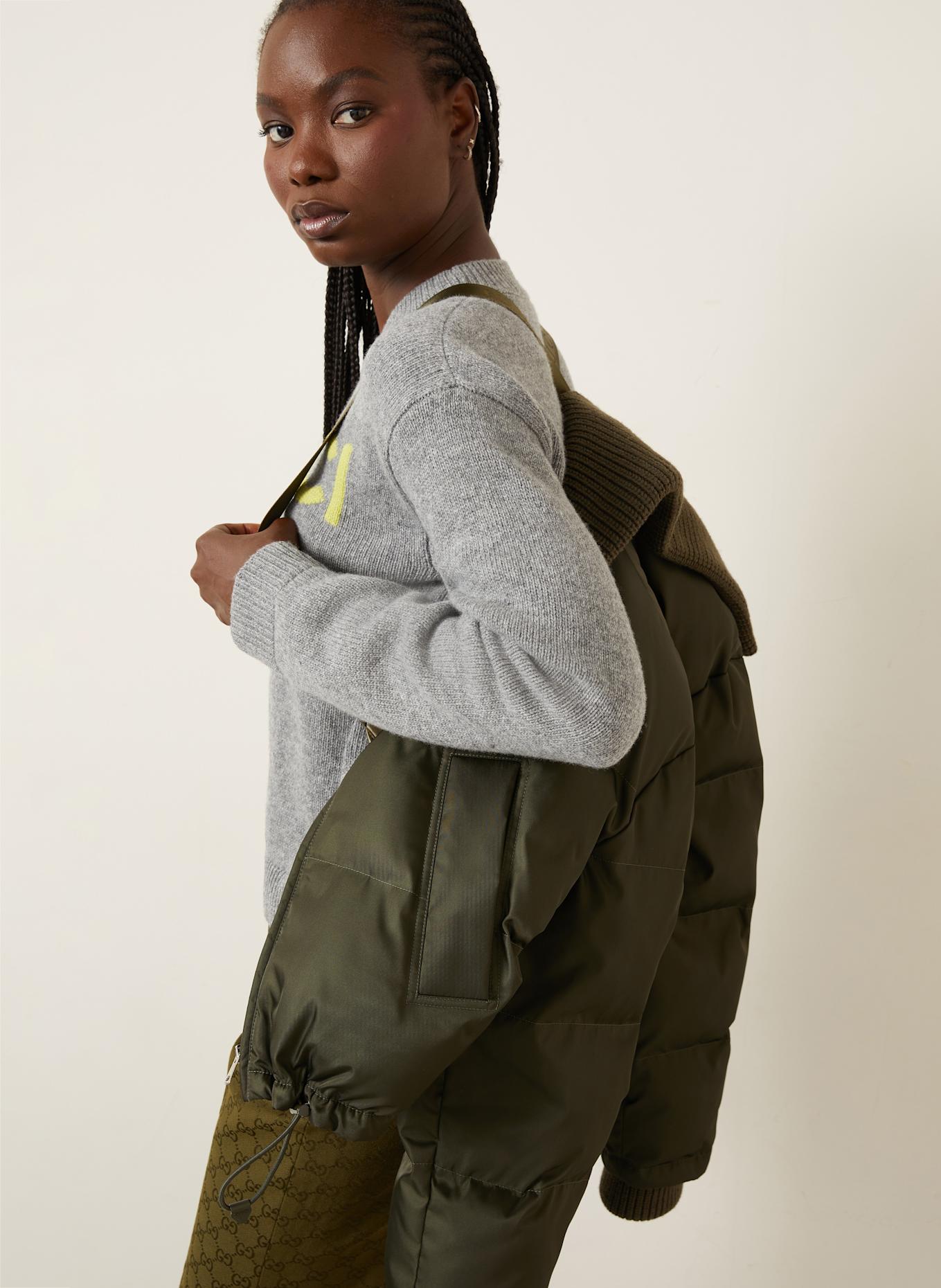 GUCCI Blouson: KHAKI