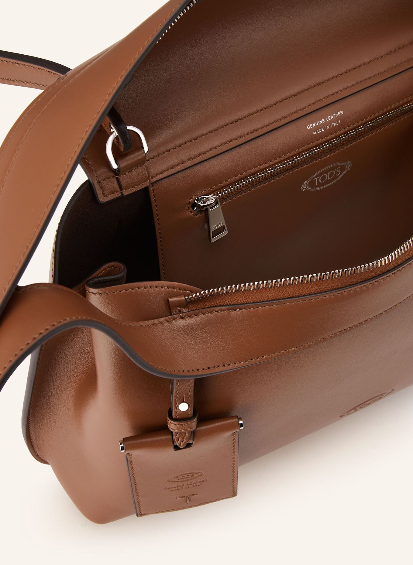 TOD'S Torebka WAVE: BRĄZOWY