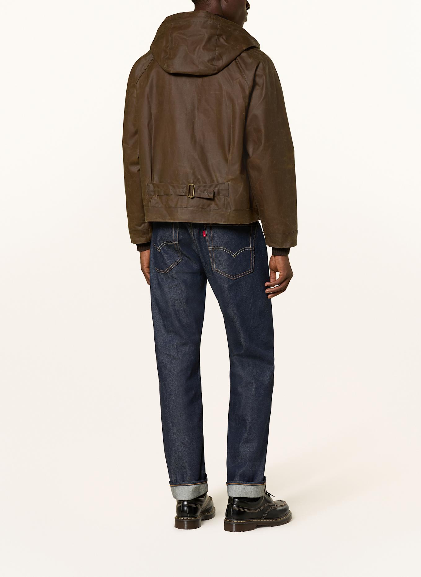 Barbour Fieldjacket SPEY WAX: BRAUN