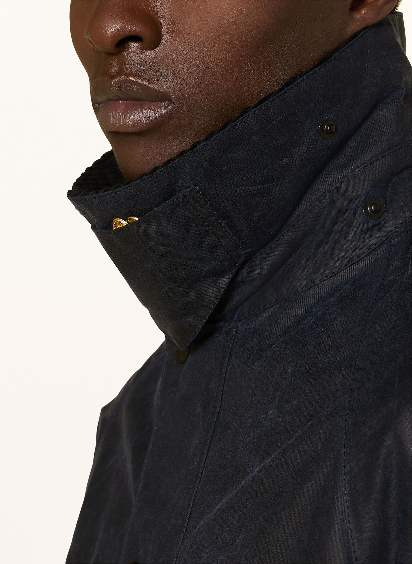 Barbour Fieldjacket OS BEDALE WAX: DUNKELBLAU