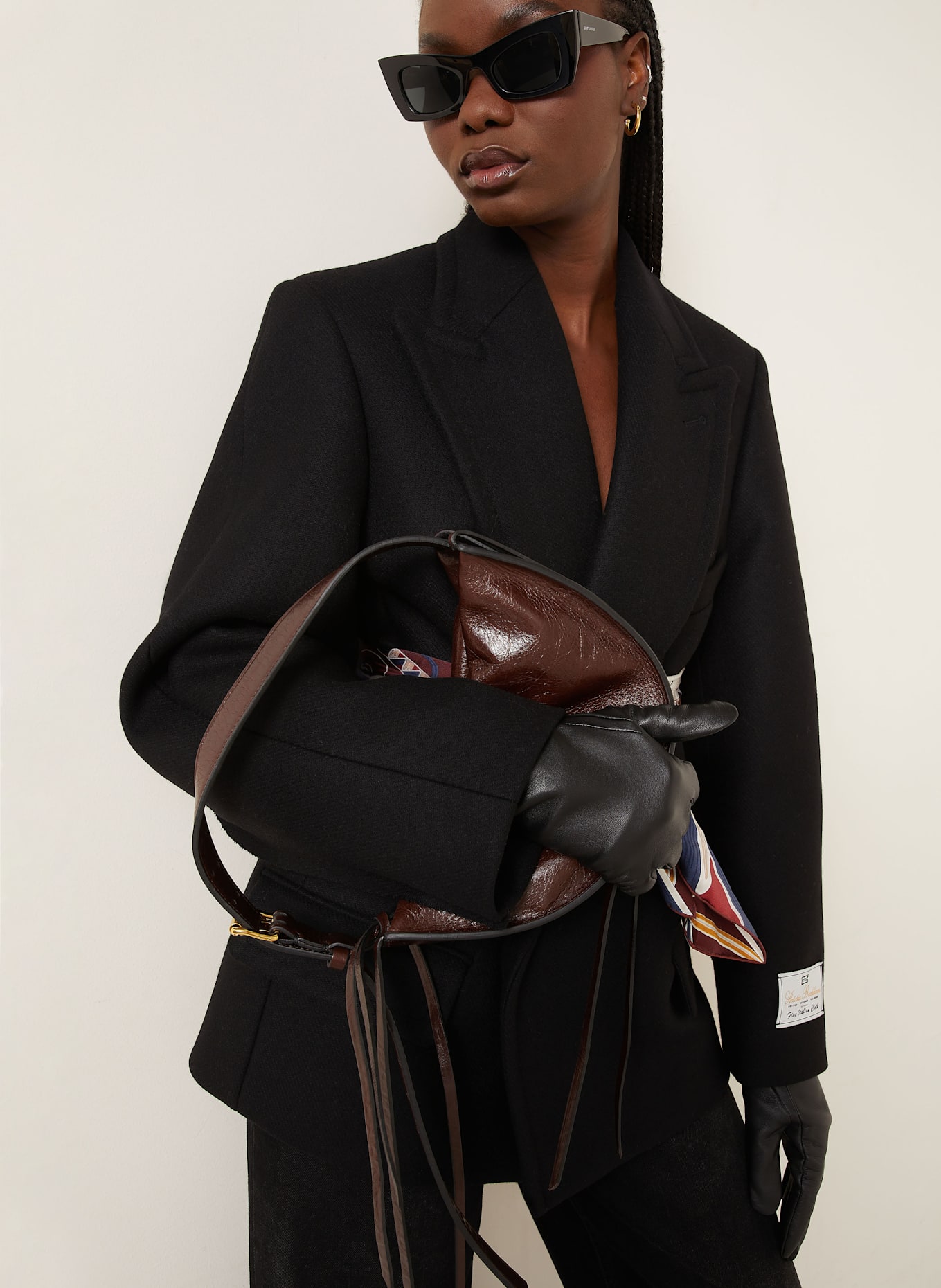 RADICA STUDIO Schultertasche AMACA MINI: BRAUN