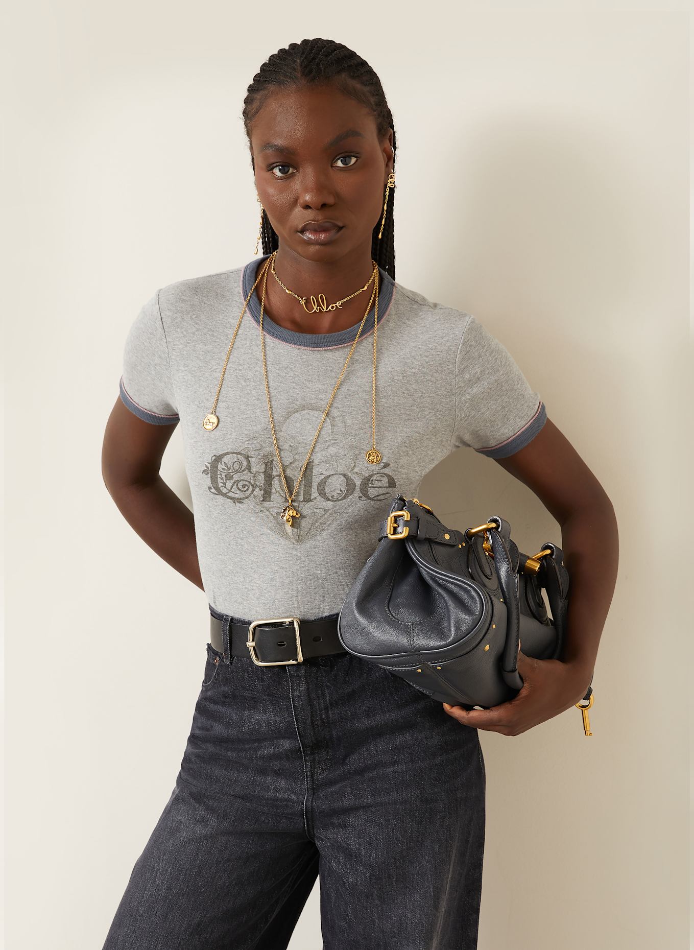 Chloé T-shirt: GRIS