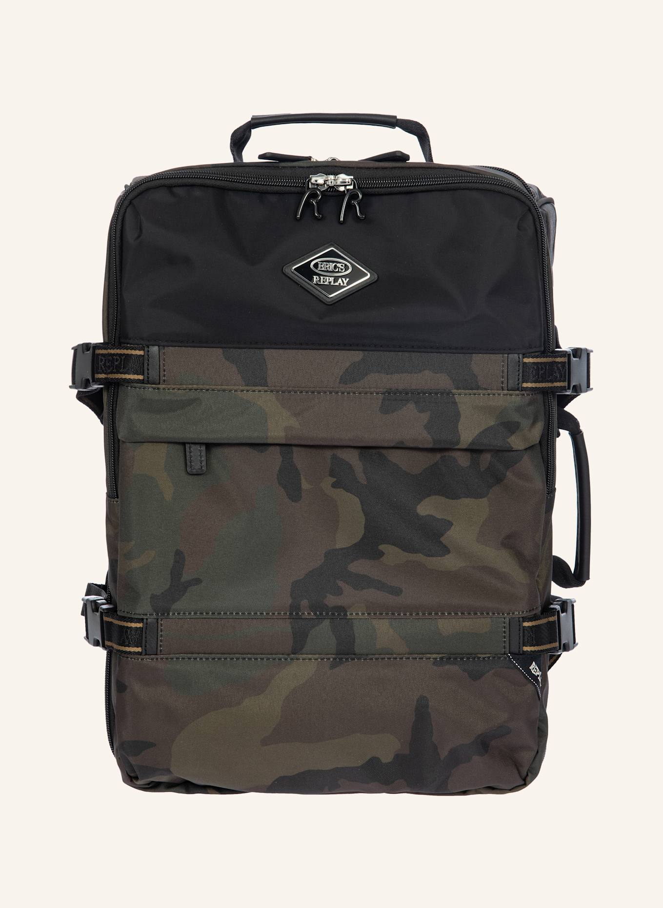 BRIC'S Rucksack REPLAY: KHAKI / GRÜN / SCHWARZ