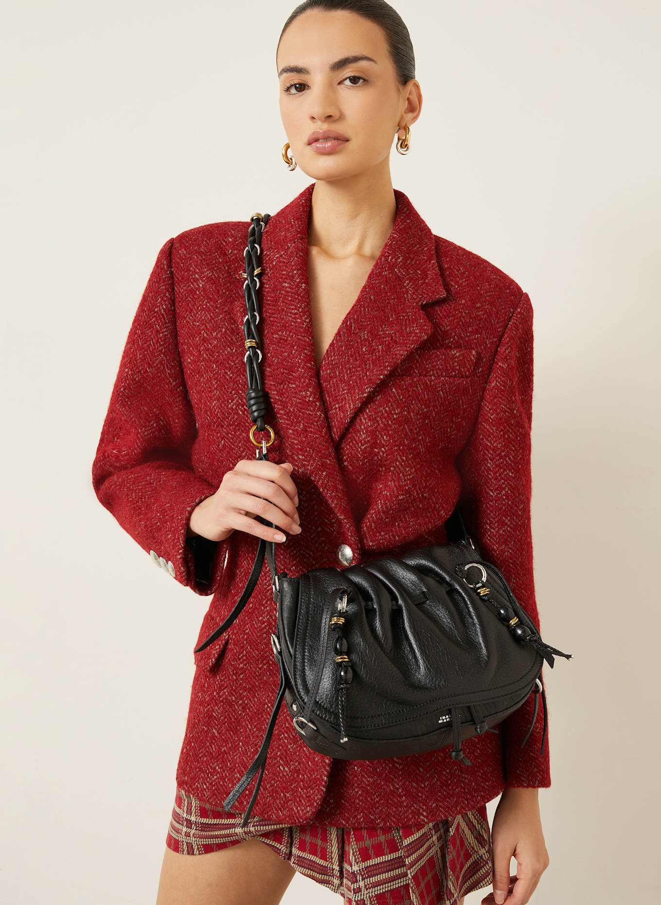 ISABEL MARANT Umhängetasche: SCHWARZ