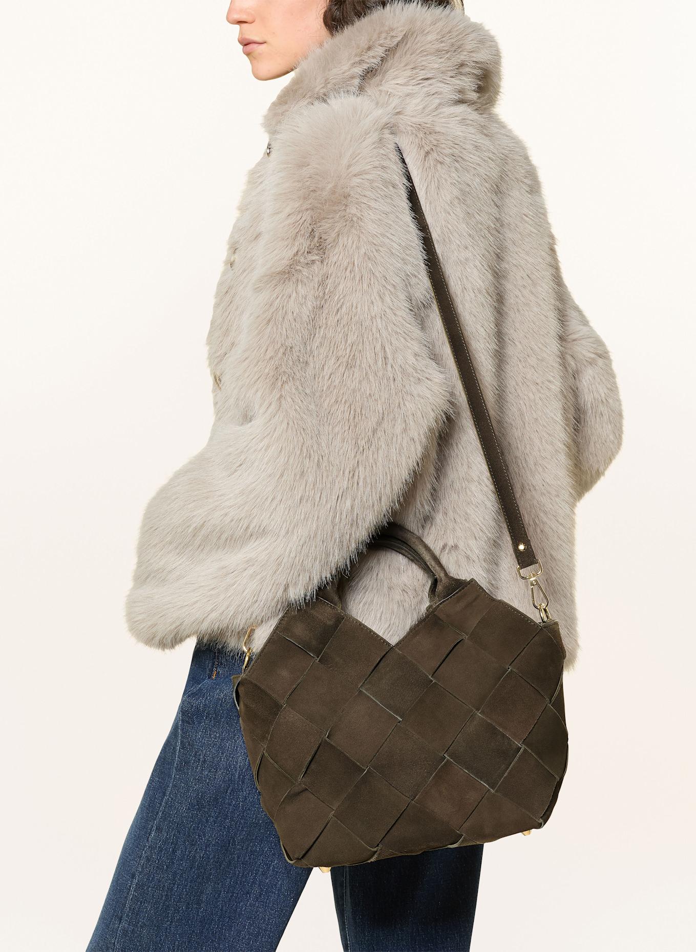 ViaMailBag BENNY MADRAS handbag: KHAKI