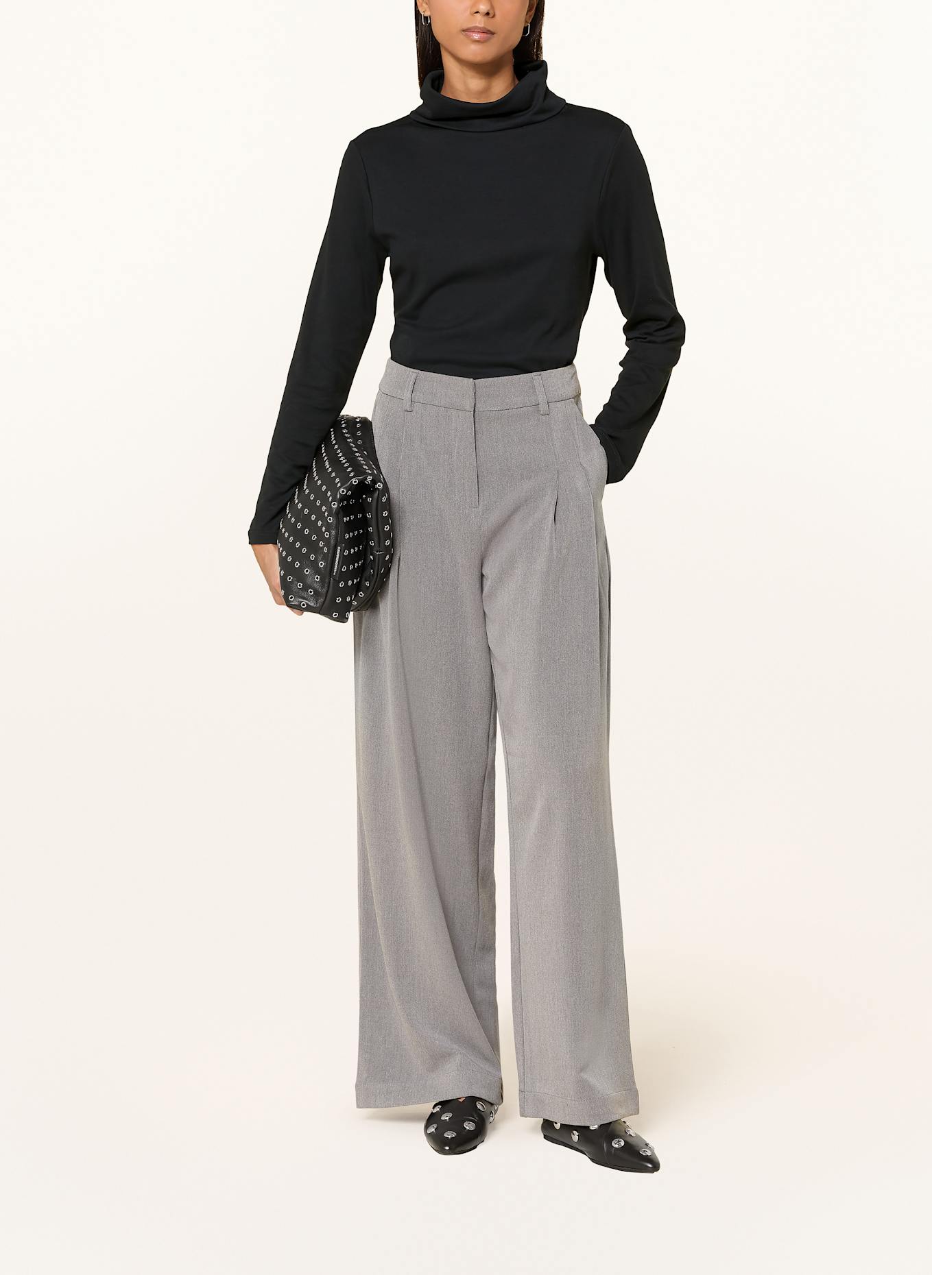 efixelle Rollkragenshirt: SCHWARZ