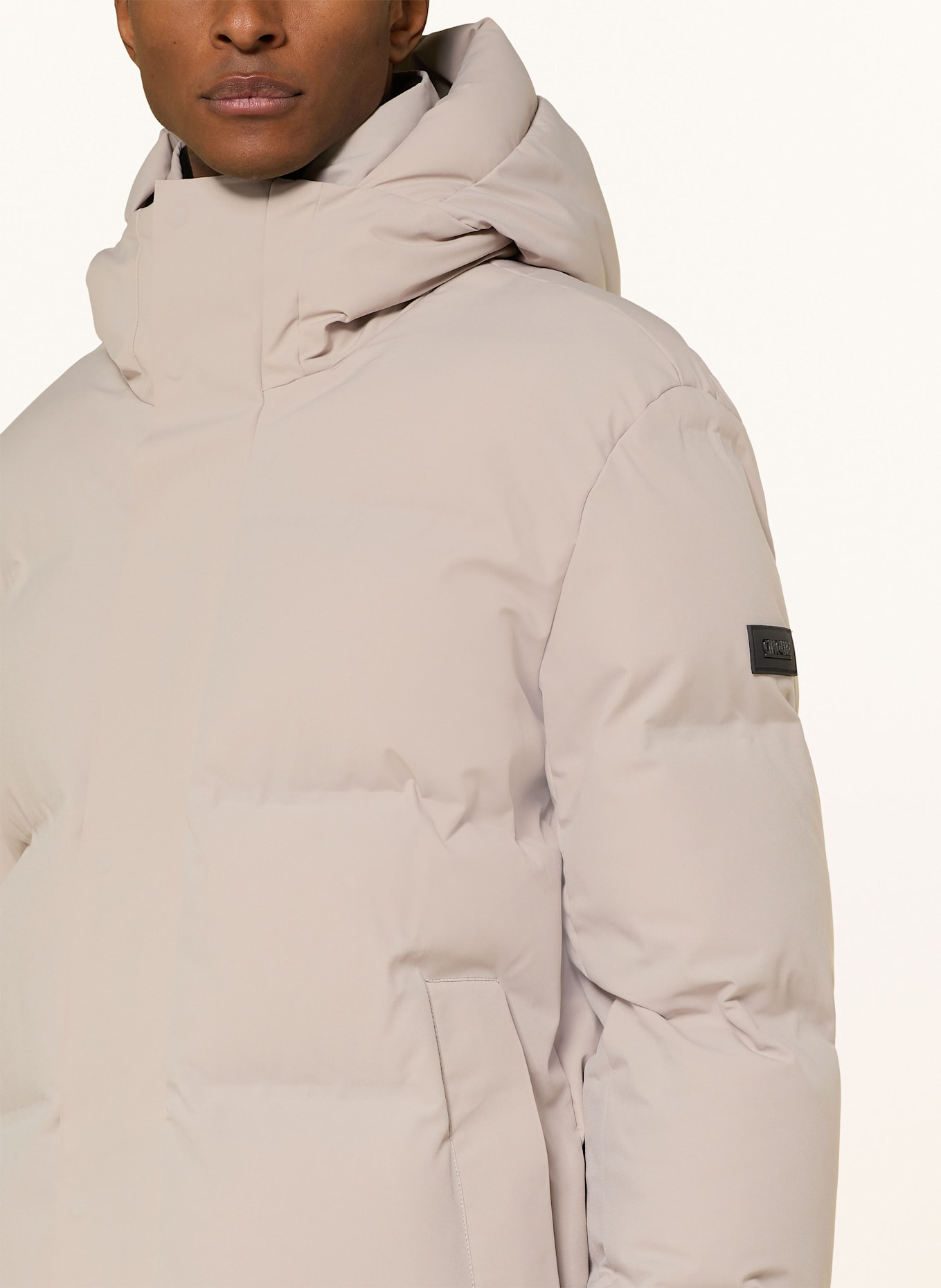 CINQUE Steppmantel CITHERMAL mit DUPONT™ SORONA®-Isolierung: HELLBRAUN