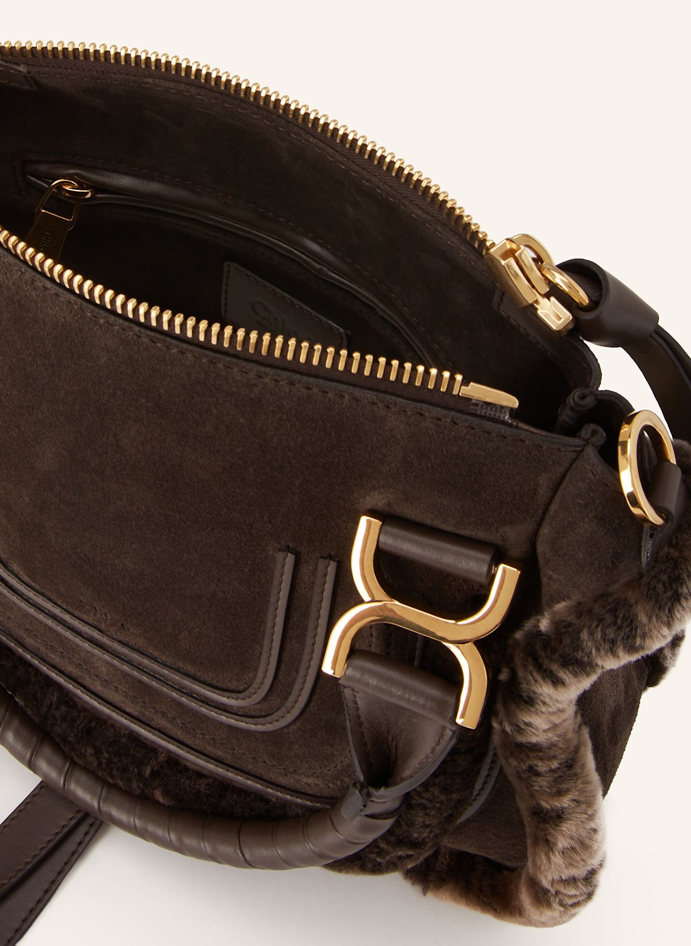 Chloé Handtasche MARCIE: KOHL BROWN