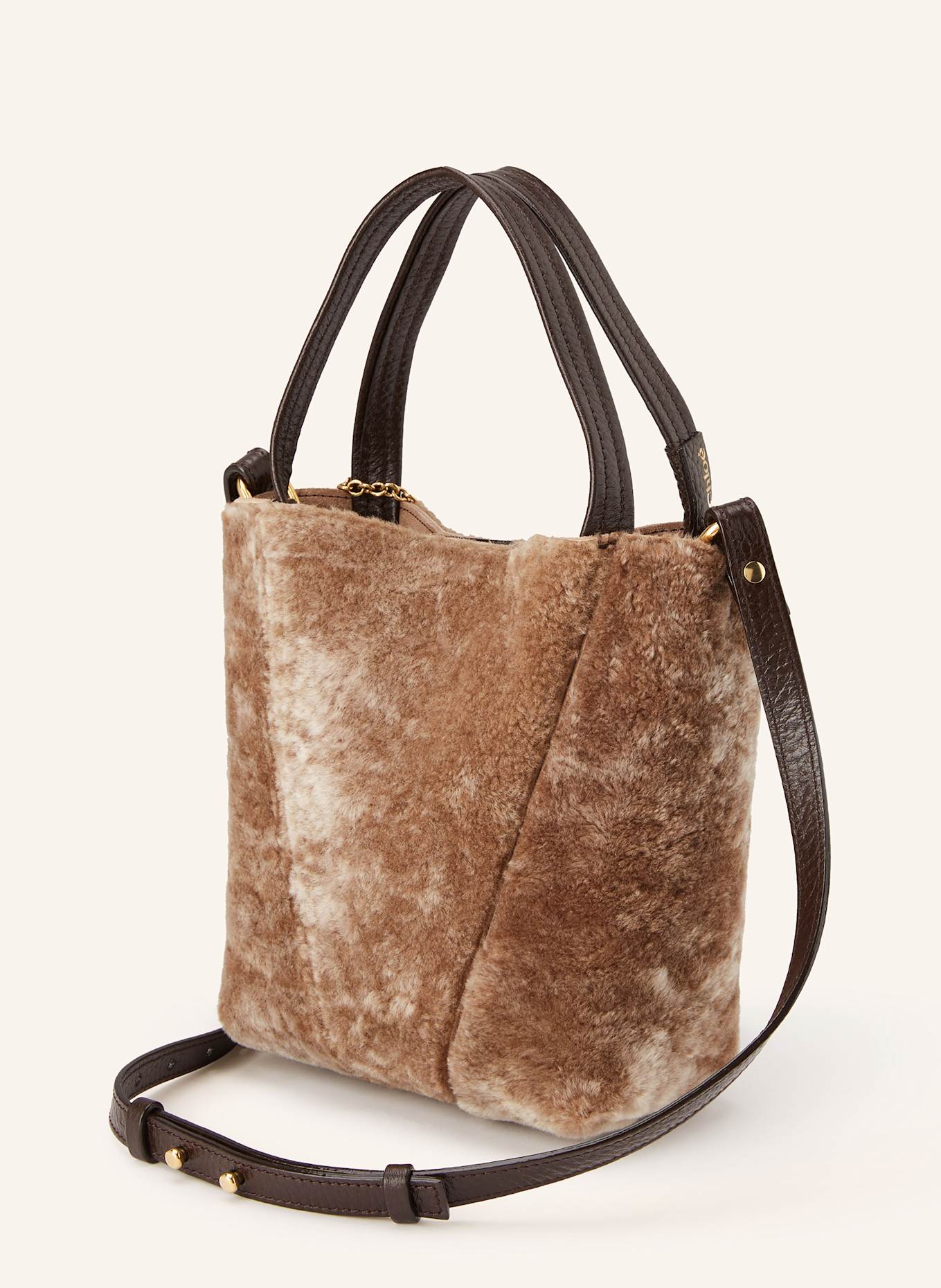 Chloé Shopper SPIN: FLORAL GREY