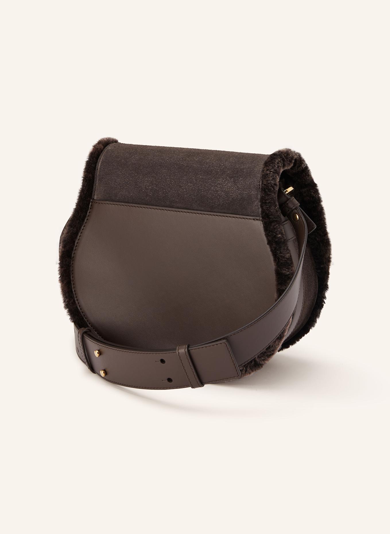 Chloé MARCIE shoulder bag: DARK BROWN