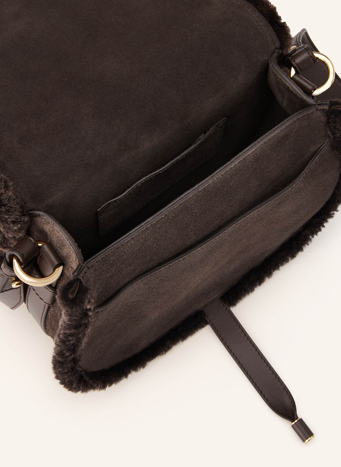 Chloé MARCIE shoulder bag: DARK BROWN